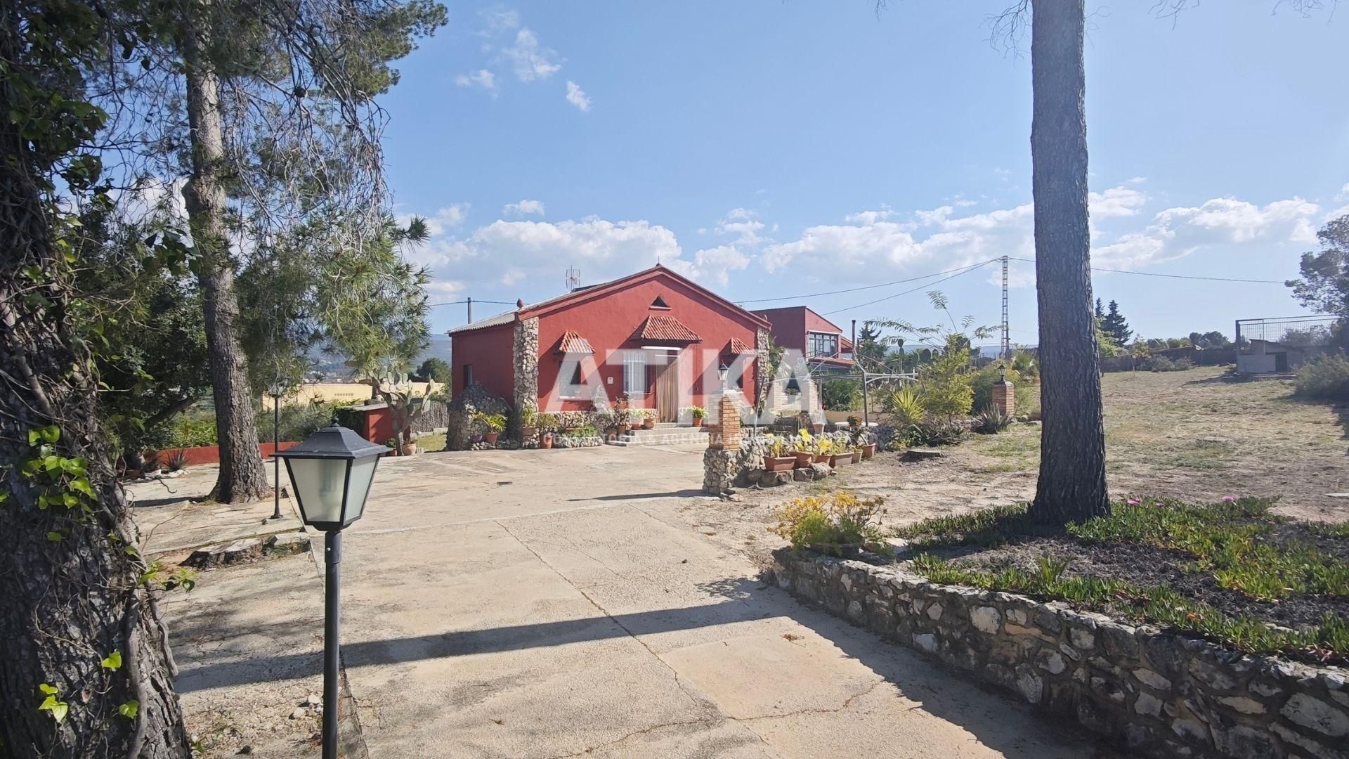 Vista exterior de Casa o chalet en venta en Ontinyent con Aire acondicionado, Jardín privado y Trastero