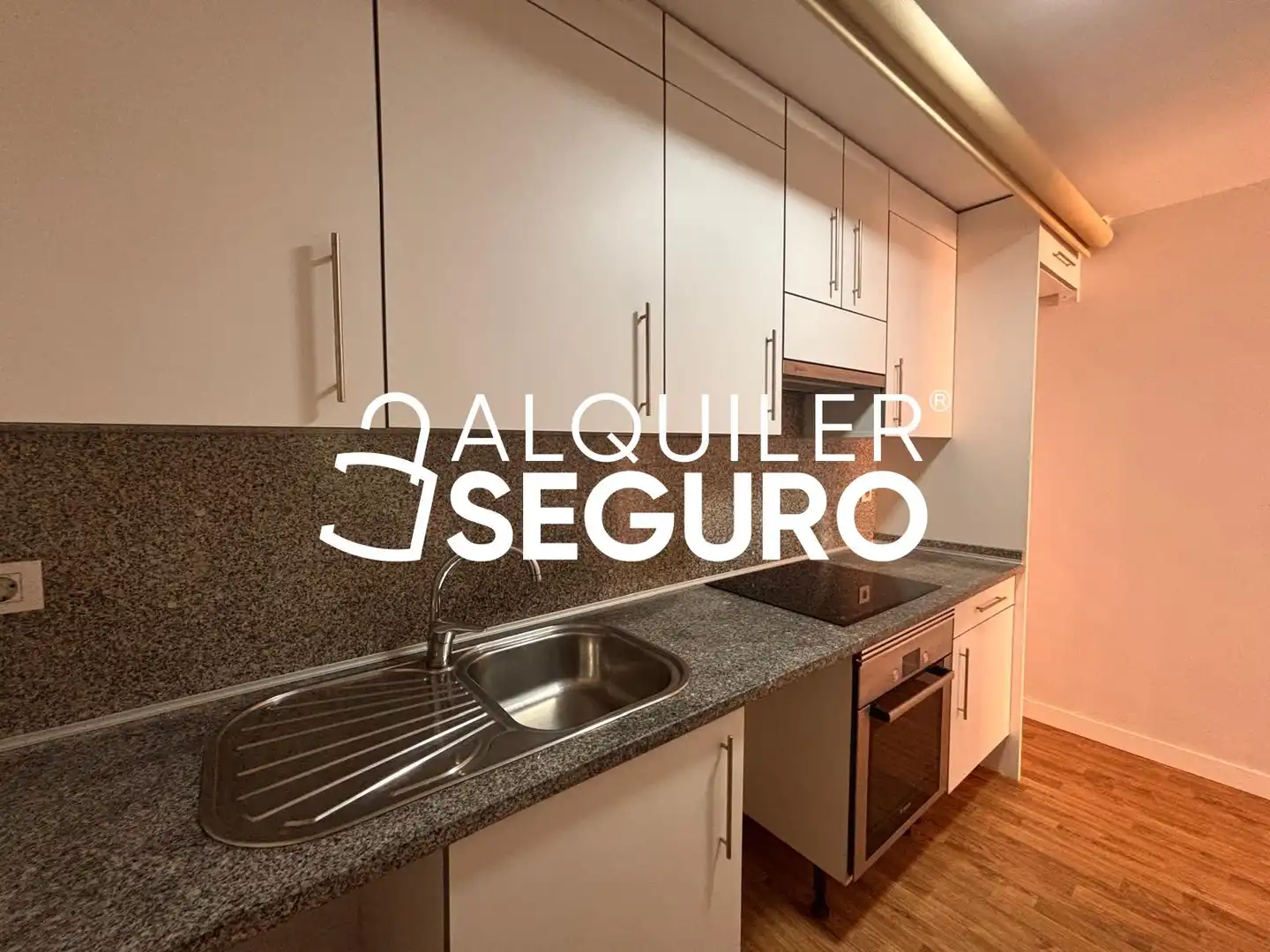 Kitchen of Attic for rent in Madrid  with Air Conditioner, Heating and Terrace
