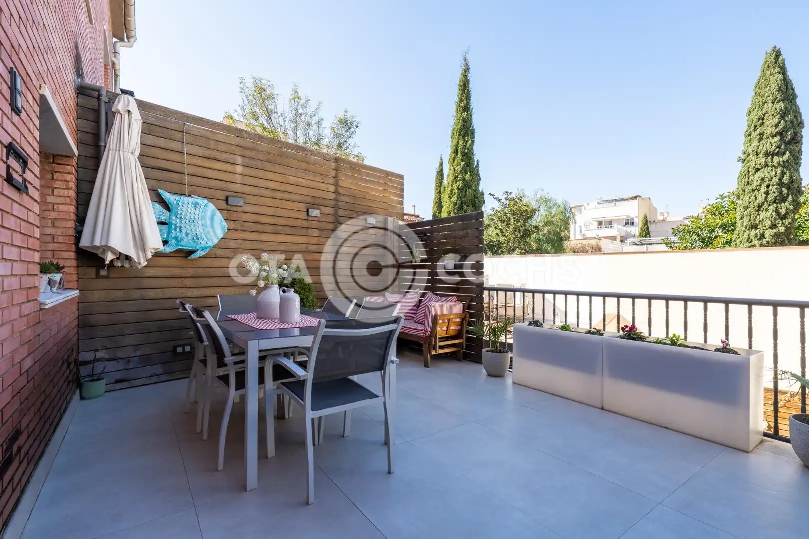 Terrassa de Casa adosada en venda en Reus amb Aire condicionat, Calefacció i Jardí privat