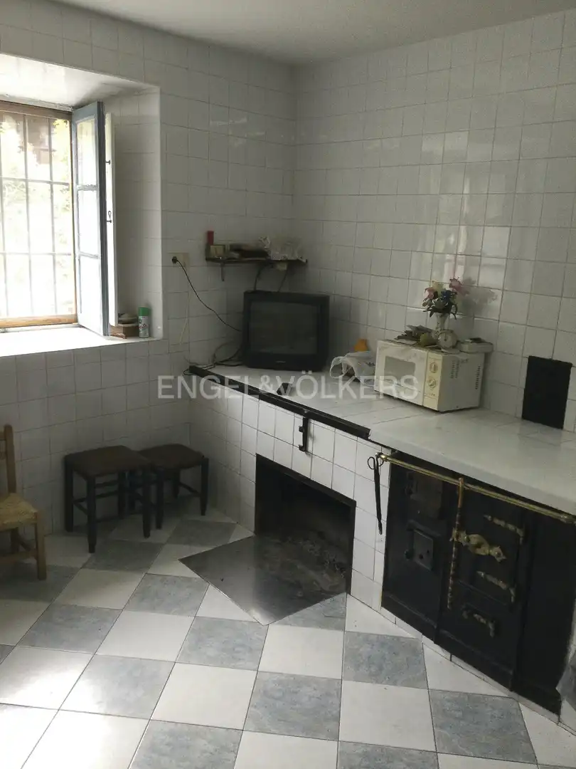 Cocina de Casa o chalet en venta en Cabezón de Liébana con Calefacción, Jardín privado y Terraza