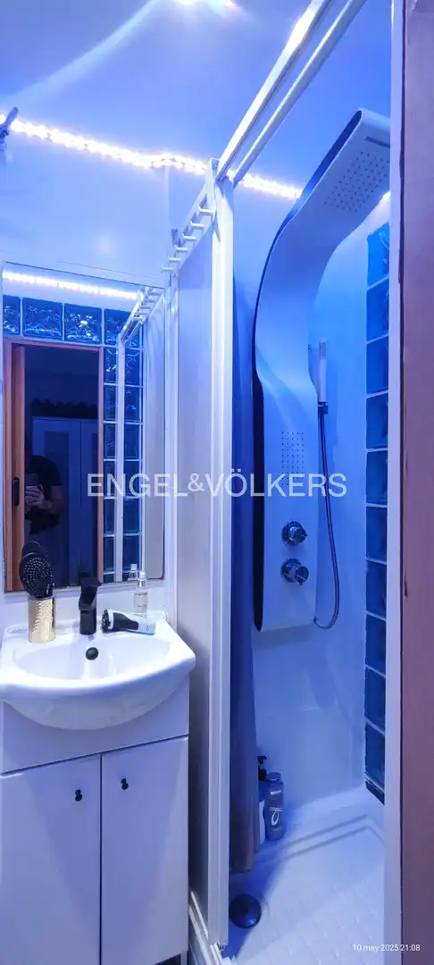 Badezimmer von Dachboden zur Miete in Valencia mit Klimaanlage, Heizung und Terrasse