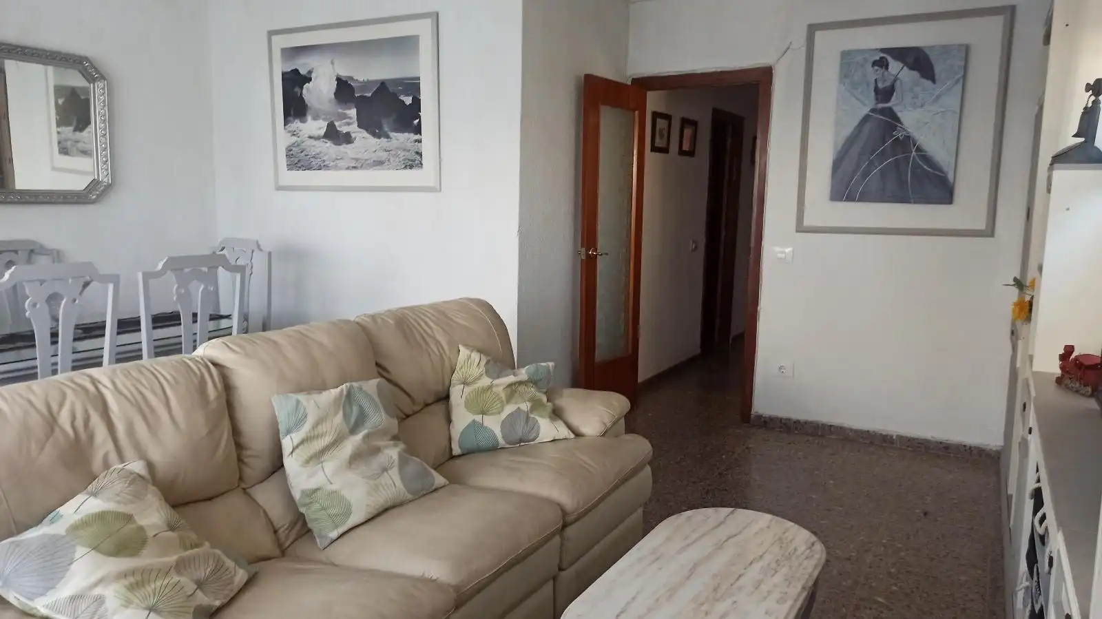 Sala d'estar de Planta baixa en venda en San Pedro del Pinatar amb Aire condicionat i Balcó