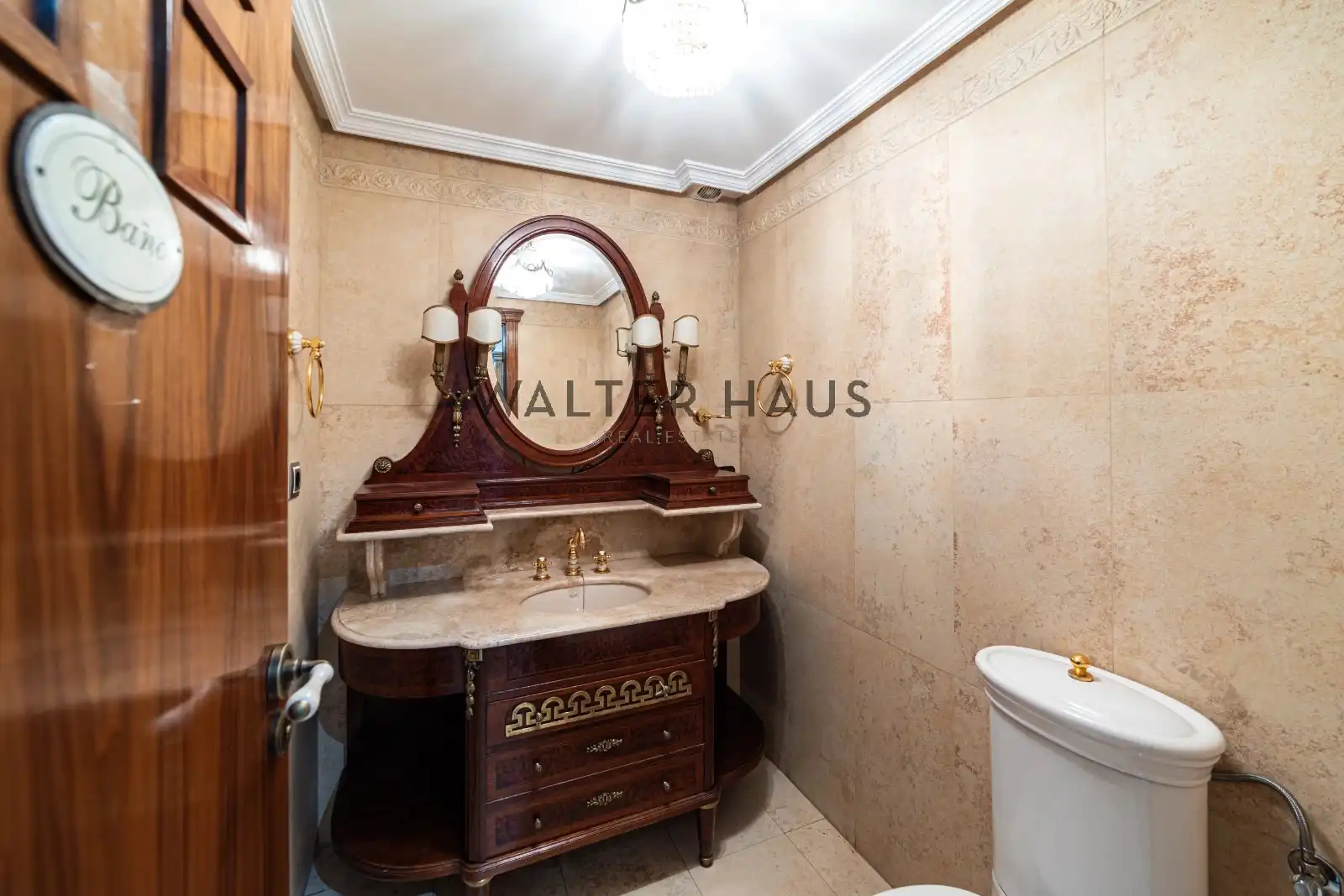 Baño de Casa o chalet en venta en Madrid con Aire acondicionado, Jardín privado y Terraza