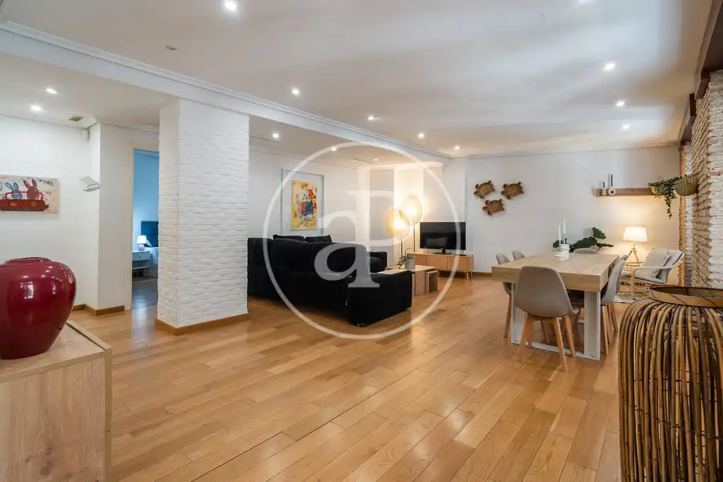 Sala de estar de Piso de alquiler en Valencia con Aire acondicionado, Calefacción y Terraza