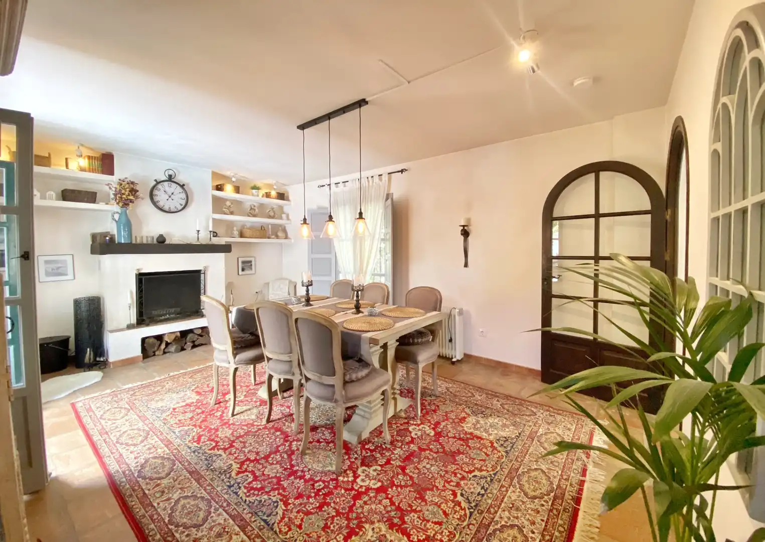 Comedor de Casa adosada en venta en Marbella con Jardín privado, Terraza y Piscina
