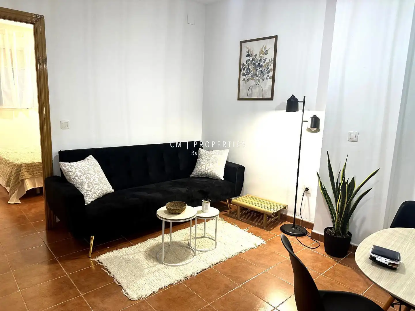 Sala d'estar de Pis de lloguer en Valencia amb Aire condicionat, Calefacció i Moblat
