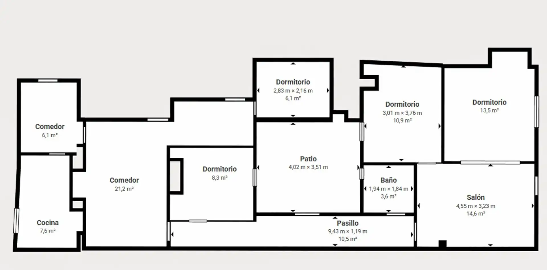 Piso en venta en Calle EUGENIA VIÑES, El Cabanyal - El Canyamelar