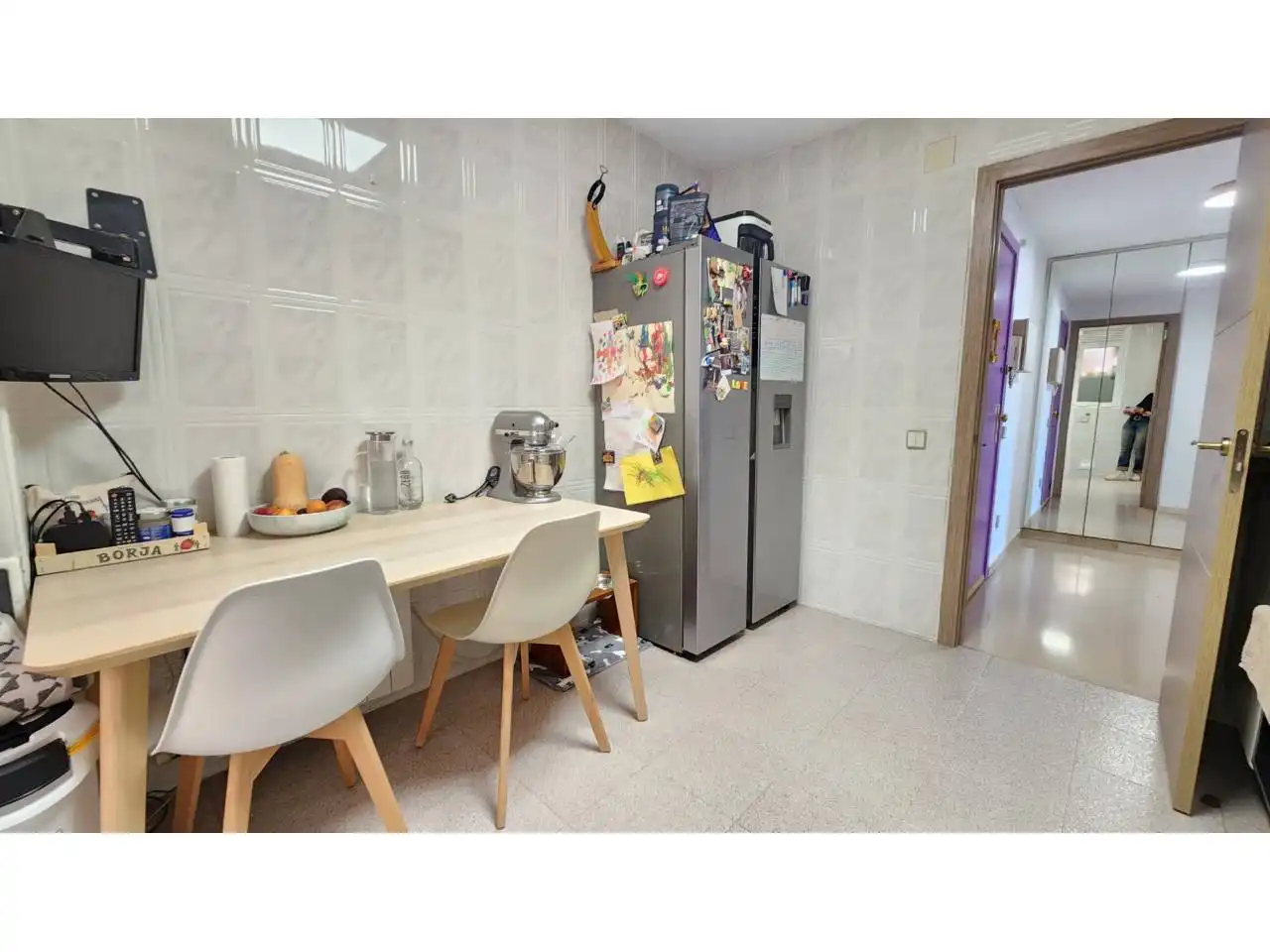 Cocina de Piso en venta en Terrassa con Aire acondicionado, Calefacción y Trastero