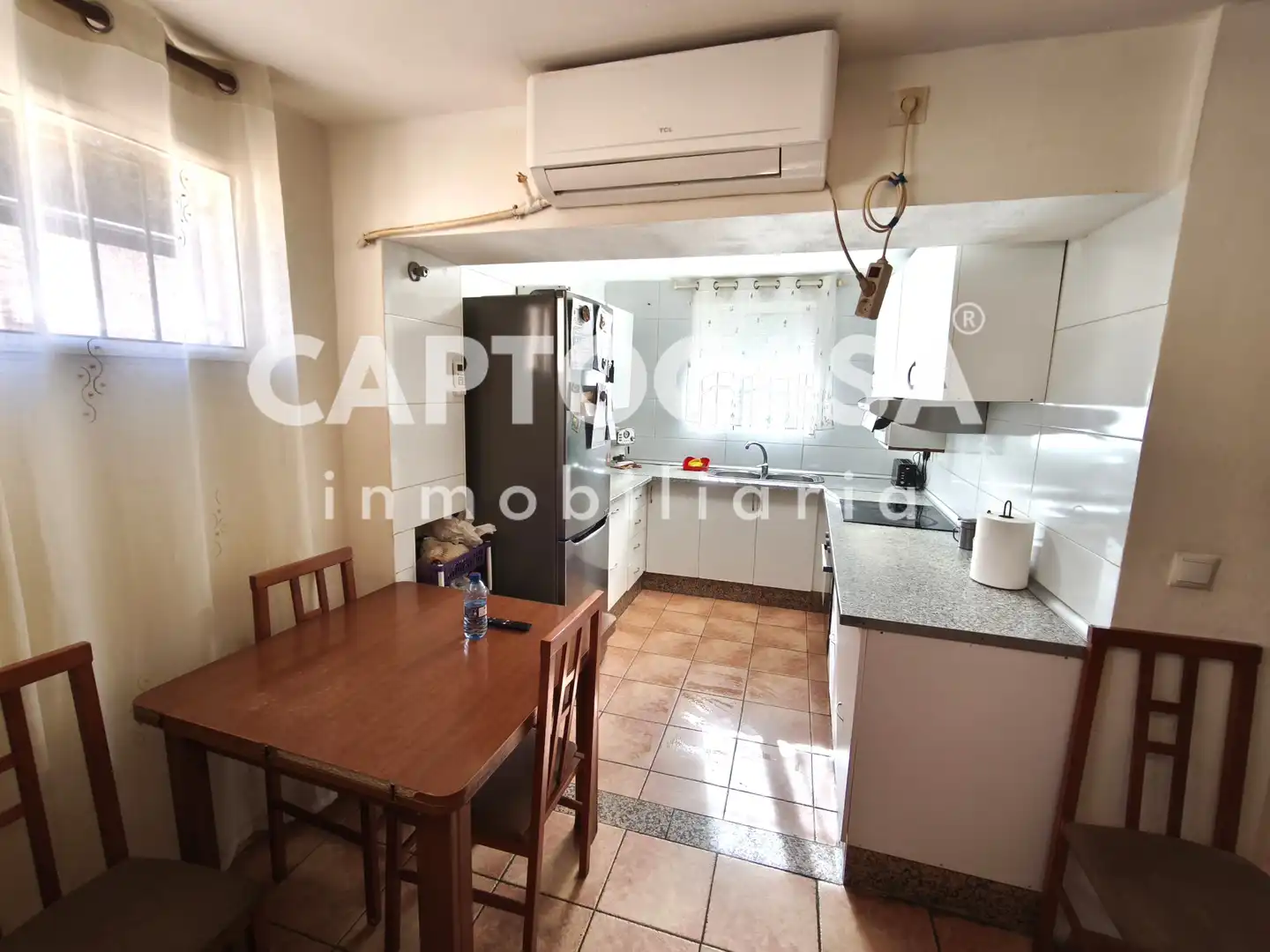 Cuina de Casa adosada en venda en Cartagena amb Aire condicionat, Terrassa i Traster