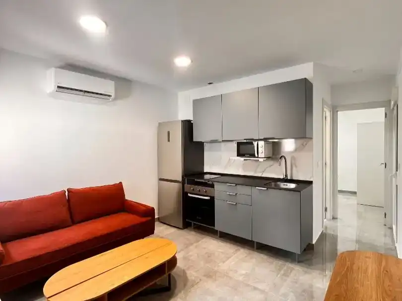 Kitchen of Flat for rent in  Murcia Capital  with Air Conditioner and Balcony