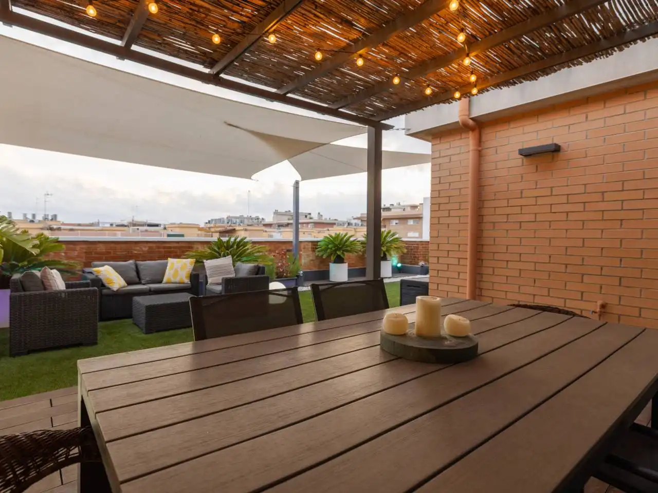 Terrace of Attic for sale in Reus  with Air Conditioner, Heating and Parquet flooring