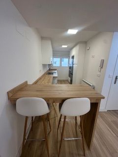 Kitchen of Flat to rent in León Capital   with Heating, Parquet flooring and Oven