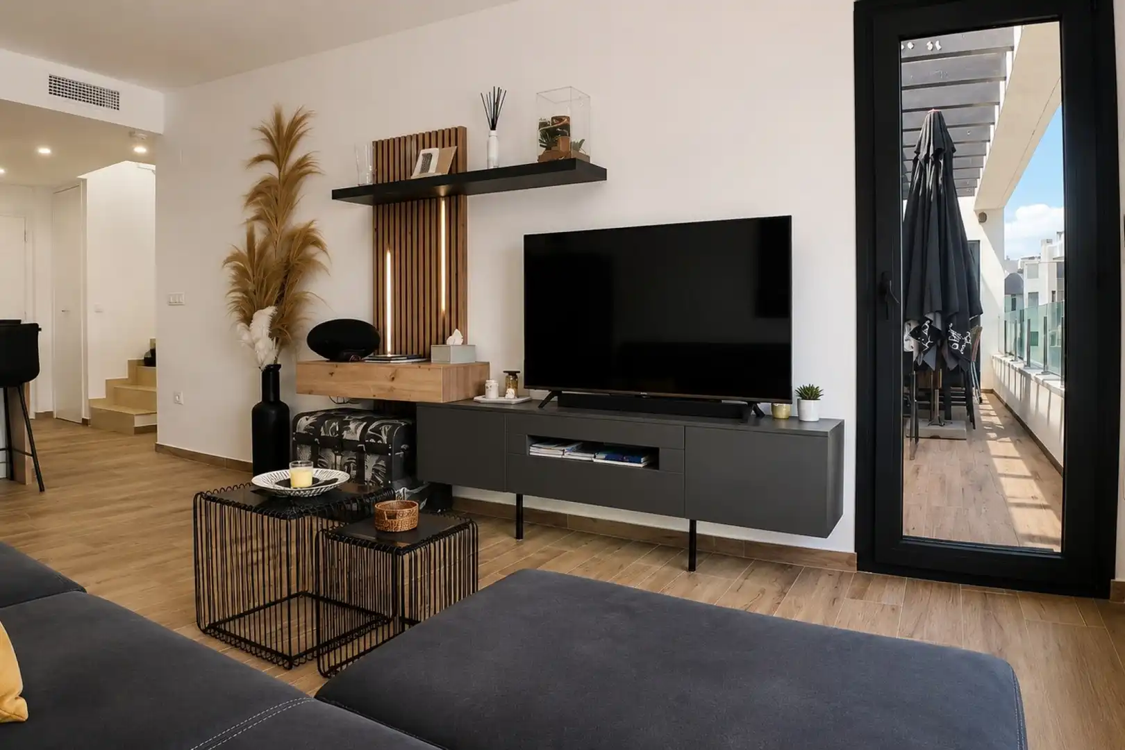 Sala de estar de Casa o chalet en venta en Orihuela con Aire acondicionado, Calefacción y Terraza