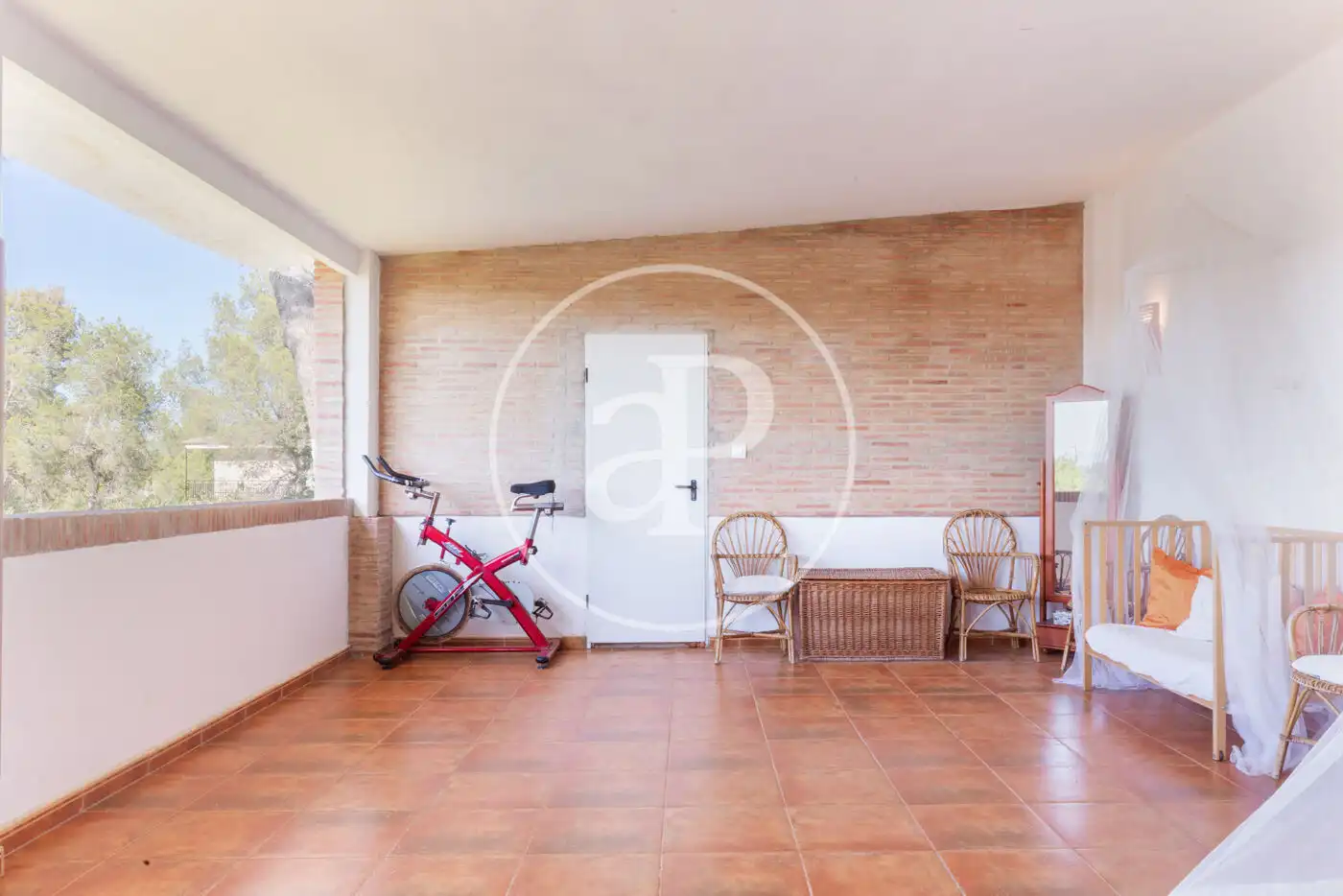 Jardí de Casa o xalet en venda en Riba-roja de Túria amb Calefacció, Jardí privat i Terrassa