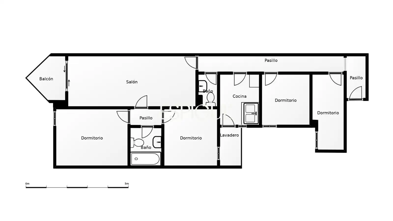 Wohnung zum Verkauf in Barcelona mit Heizung, Terrasse und Balkon