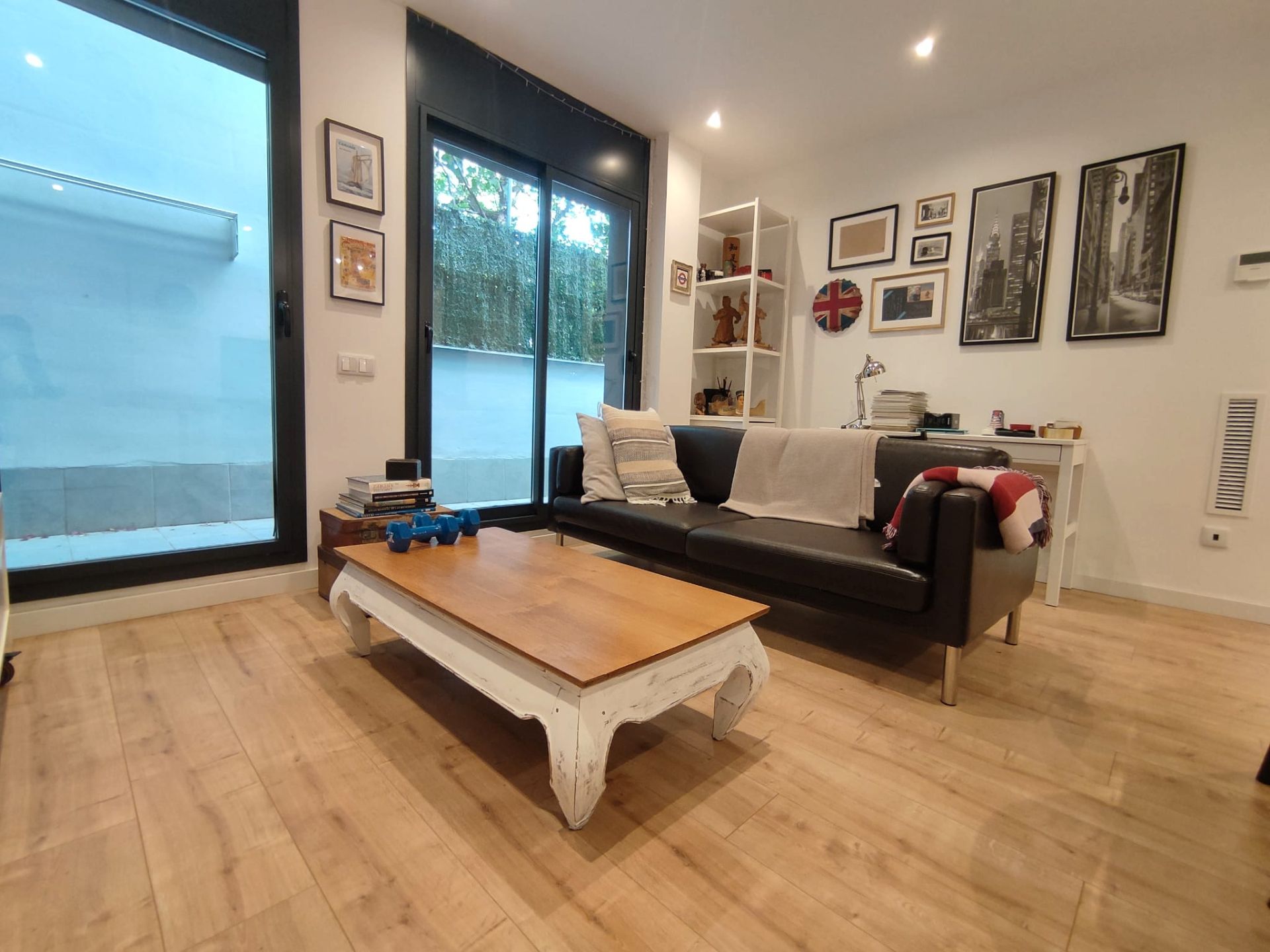 Sala de estar de Piso en venta en Rubí con Aire acondicionado, Calefacción y Parquet