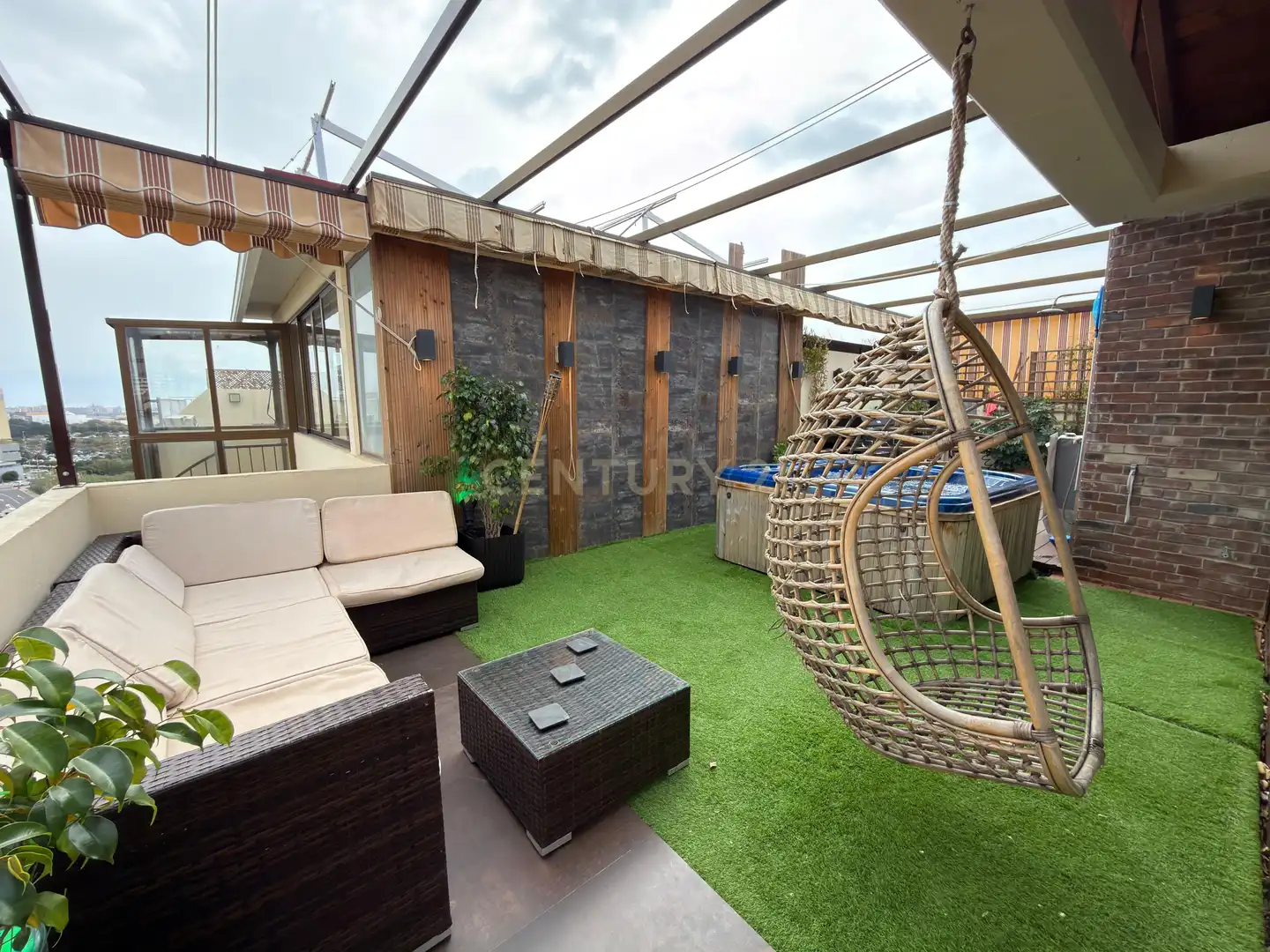 Terrace of Apartments for sale in Málaga  with Air Conditioner, Private garden and Oven