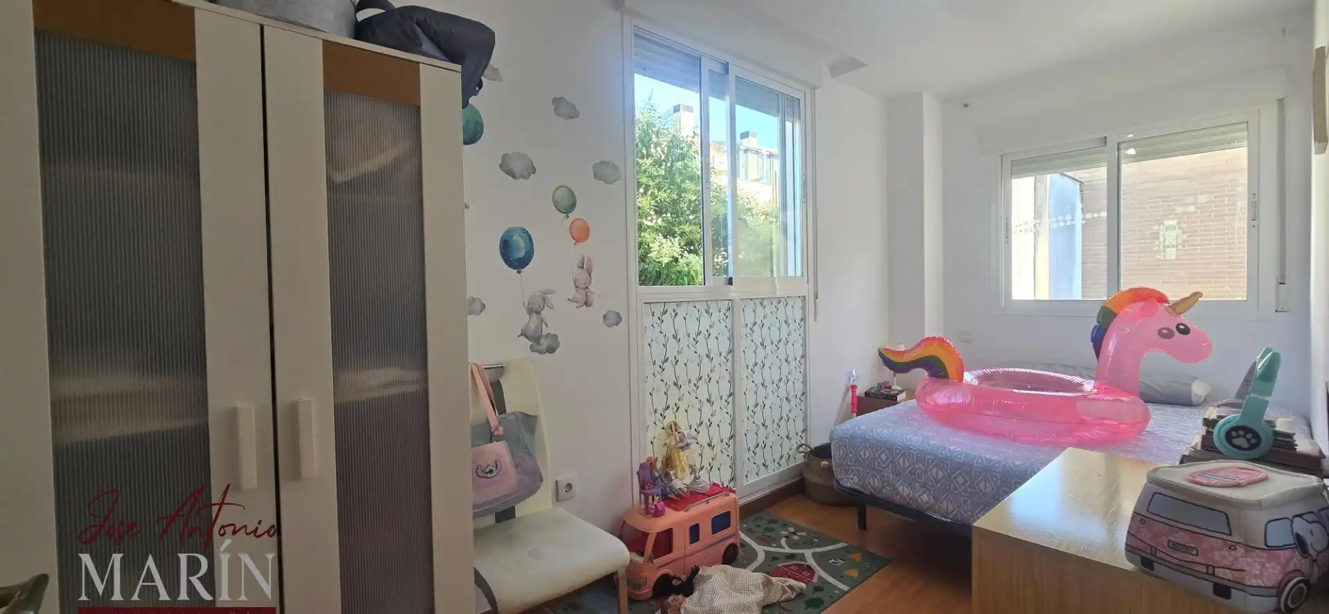 Habitación de Dúplex de alquiler en Badajoz con Aire acondicionado, Terraza y Amueblado