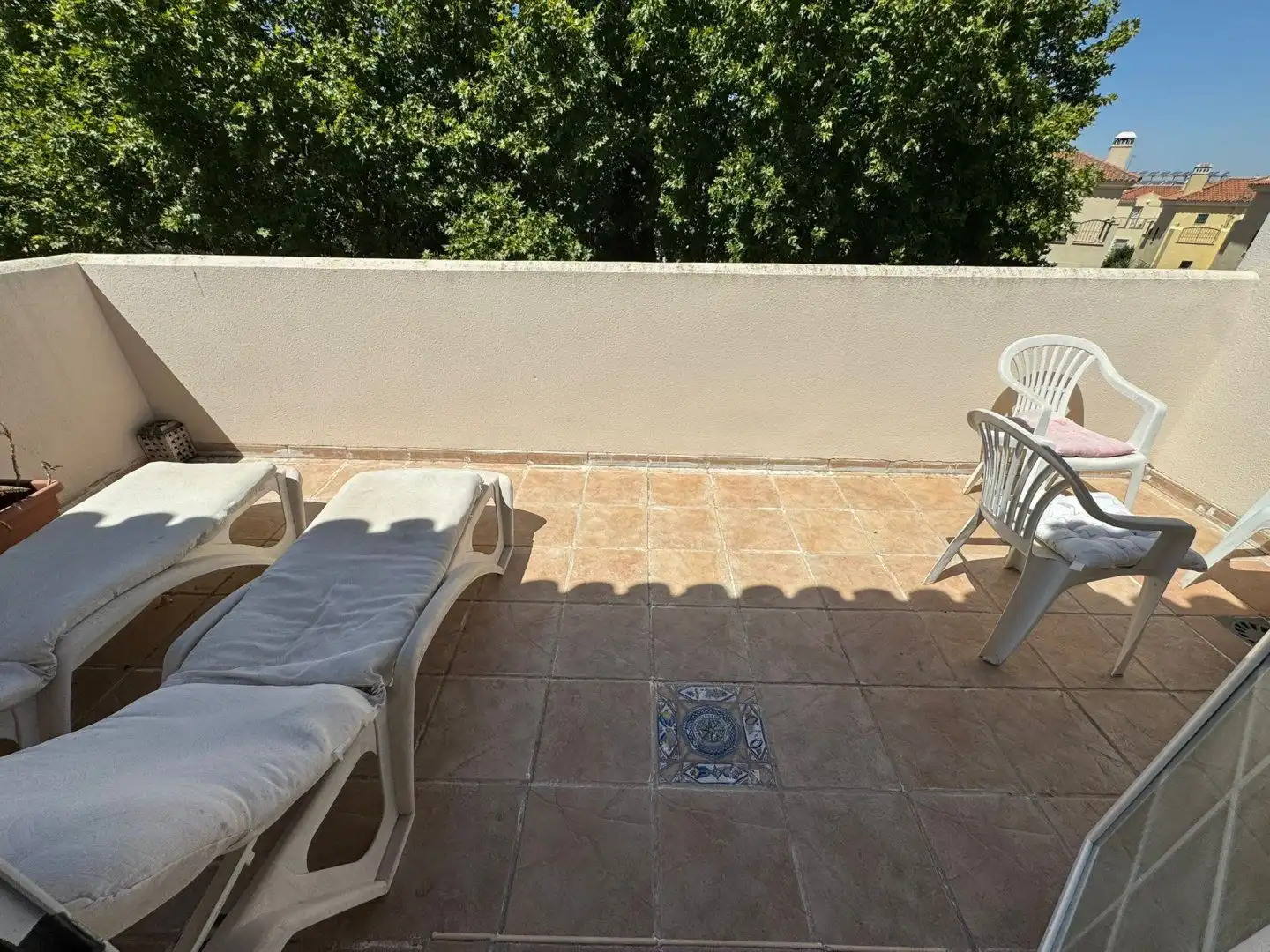 Terrassa de Casa adosada en venda en Bormujos amb Aire condicionat, Calefacció i Terrassa