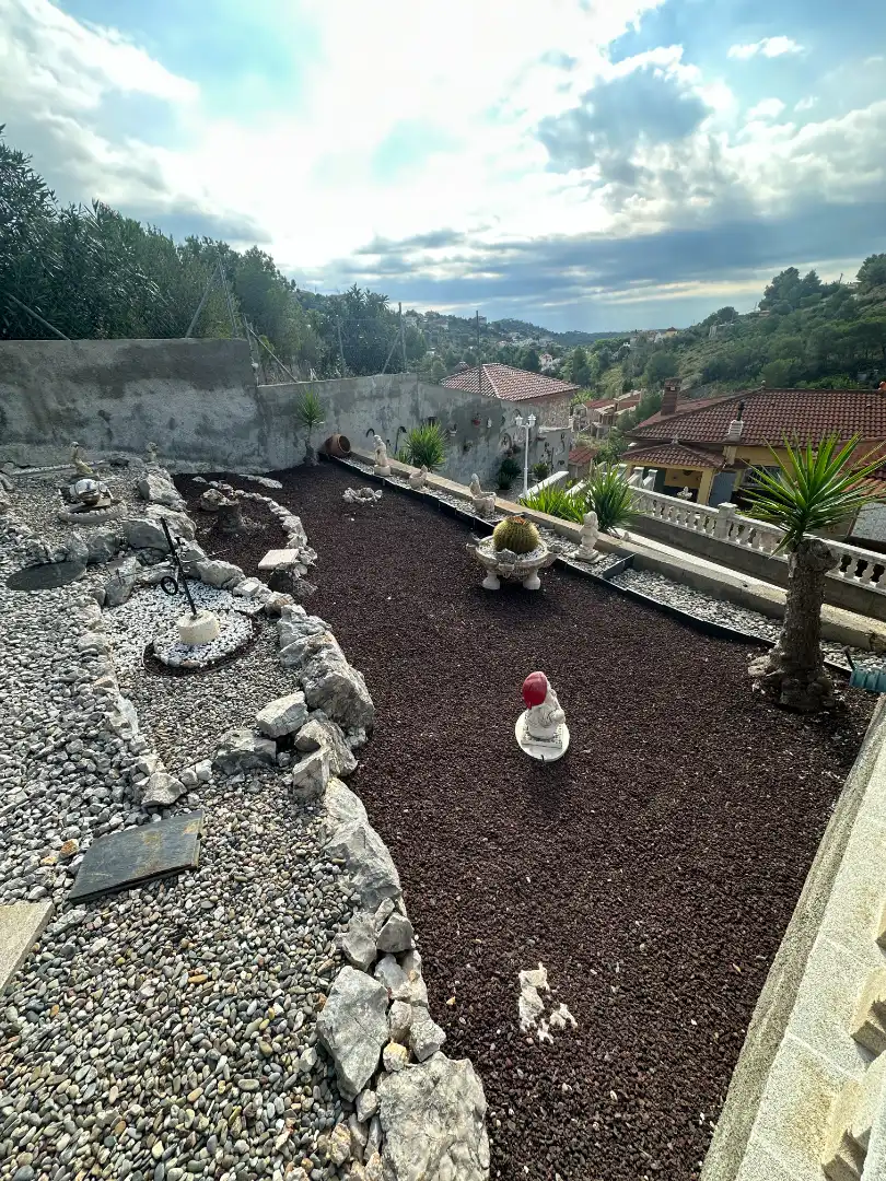 Terraza de Casa o chalet en venta en Castellet i la Gornal con Aire acondicionado, Calefacción y Jardín privado