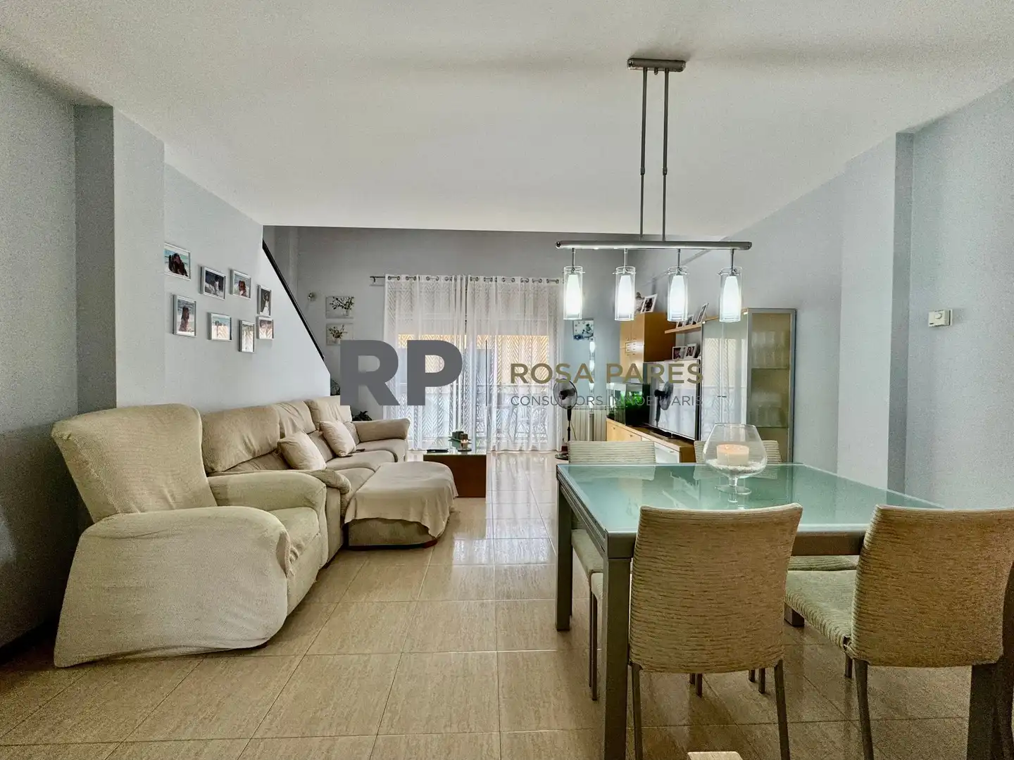 Sala de estar de Dúplex en venta en Centelles con Calefacción y Terraza