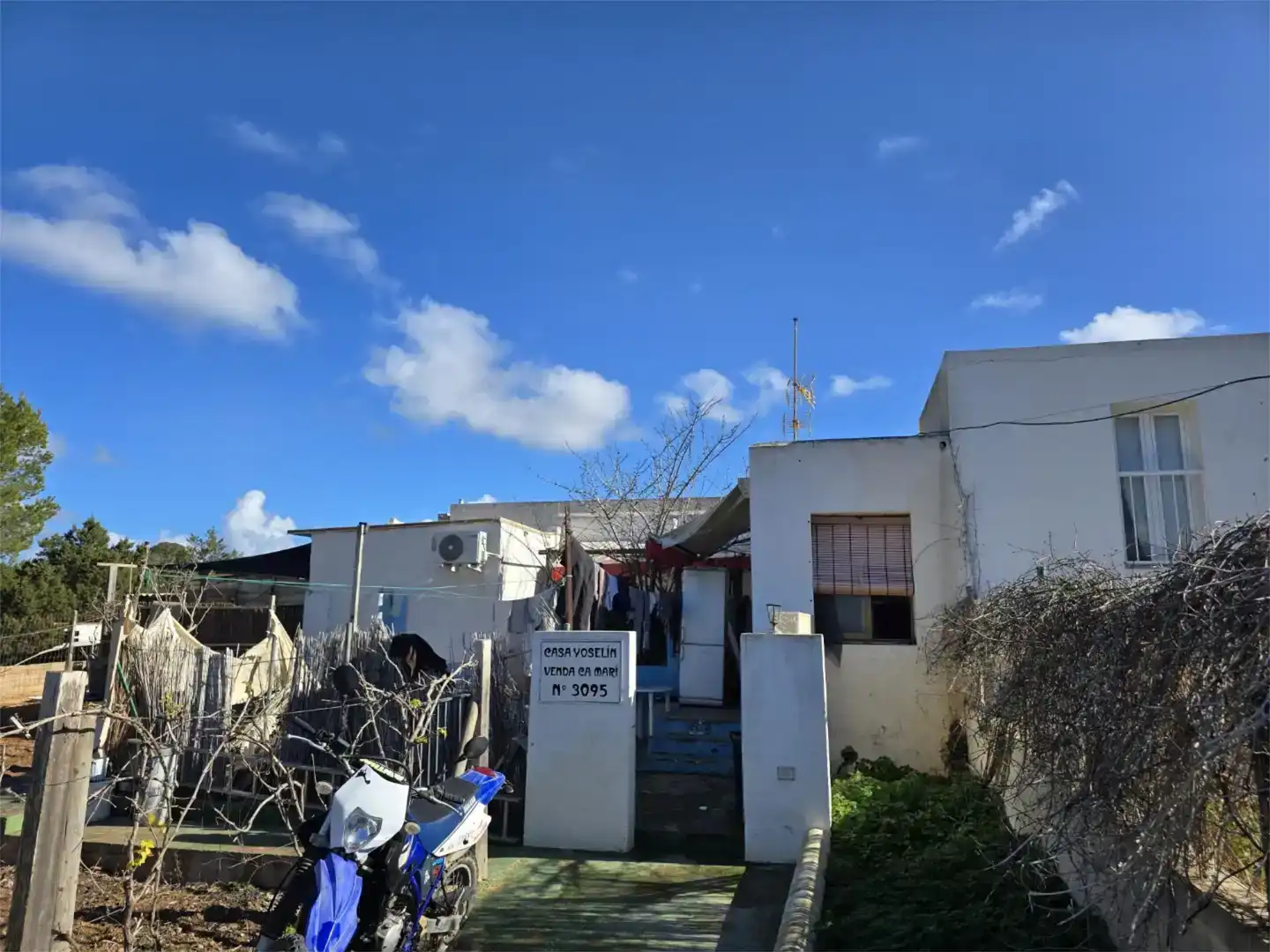Vista exterior de Casa adosada en venta en Formentera con Jardín privado