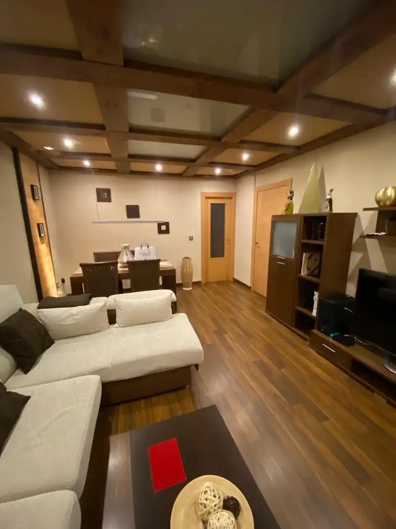 Sala d'estar de Casa adosada en venda en Chauchina amb Aire condicionat, Parquet i Terrassa