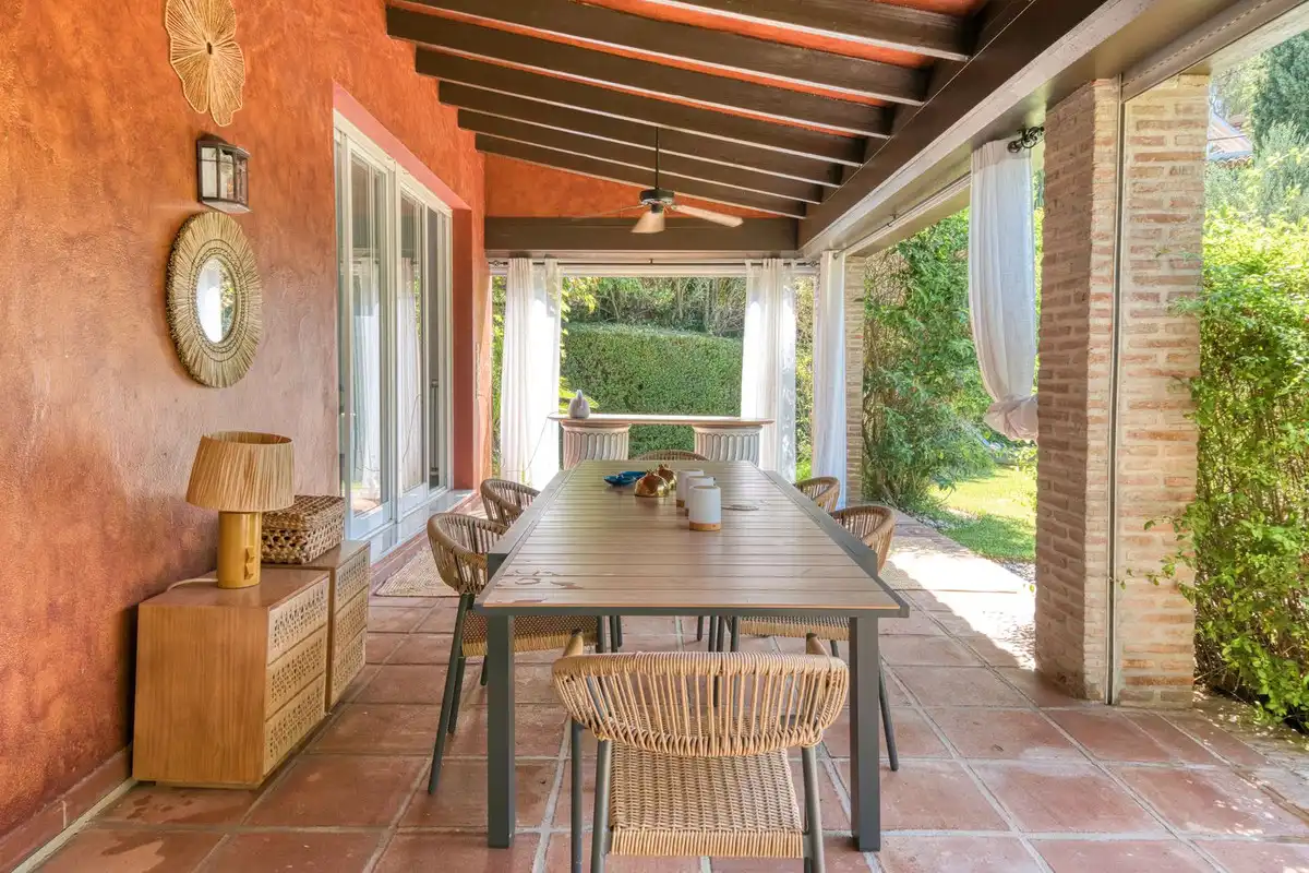 Terrace of Houses for rent in Marbella  with Air Conditioner, Private garden and Terrace