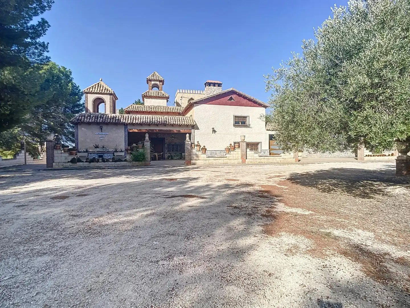 Vista exterior de Finca rústica en venta en Tibi con Jardín privado, Terraza y Trastero