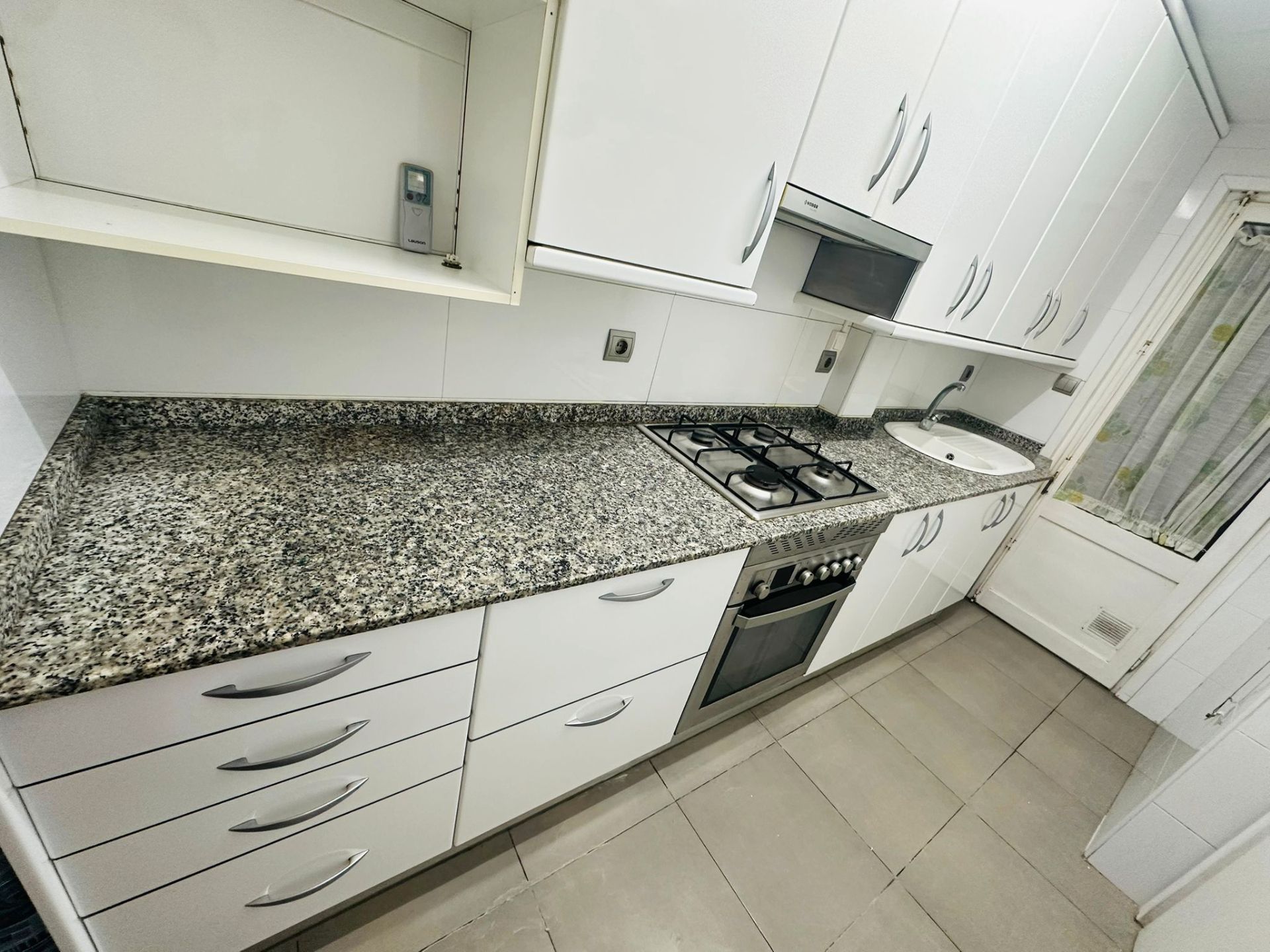 Kitchen of Flat for sale in  Tarragona Capital  with Heating, Oven and Balcony