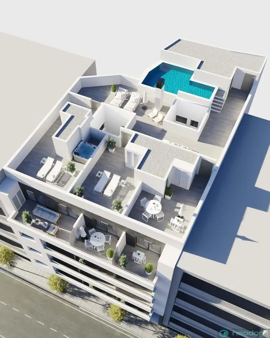 Penthouse mit Pool zum Verkauf in Centro, imagen 9