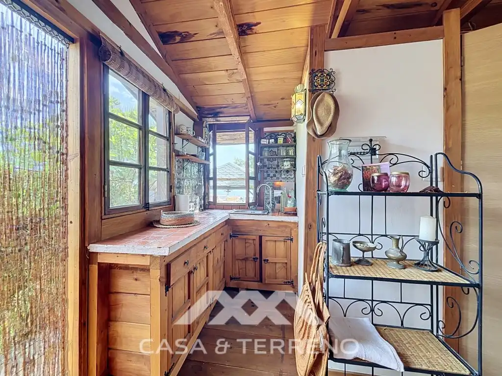 Küche von Haus zum Verkauf in Vélez-Málaga mit Klimaanlage und Terrasse