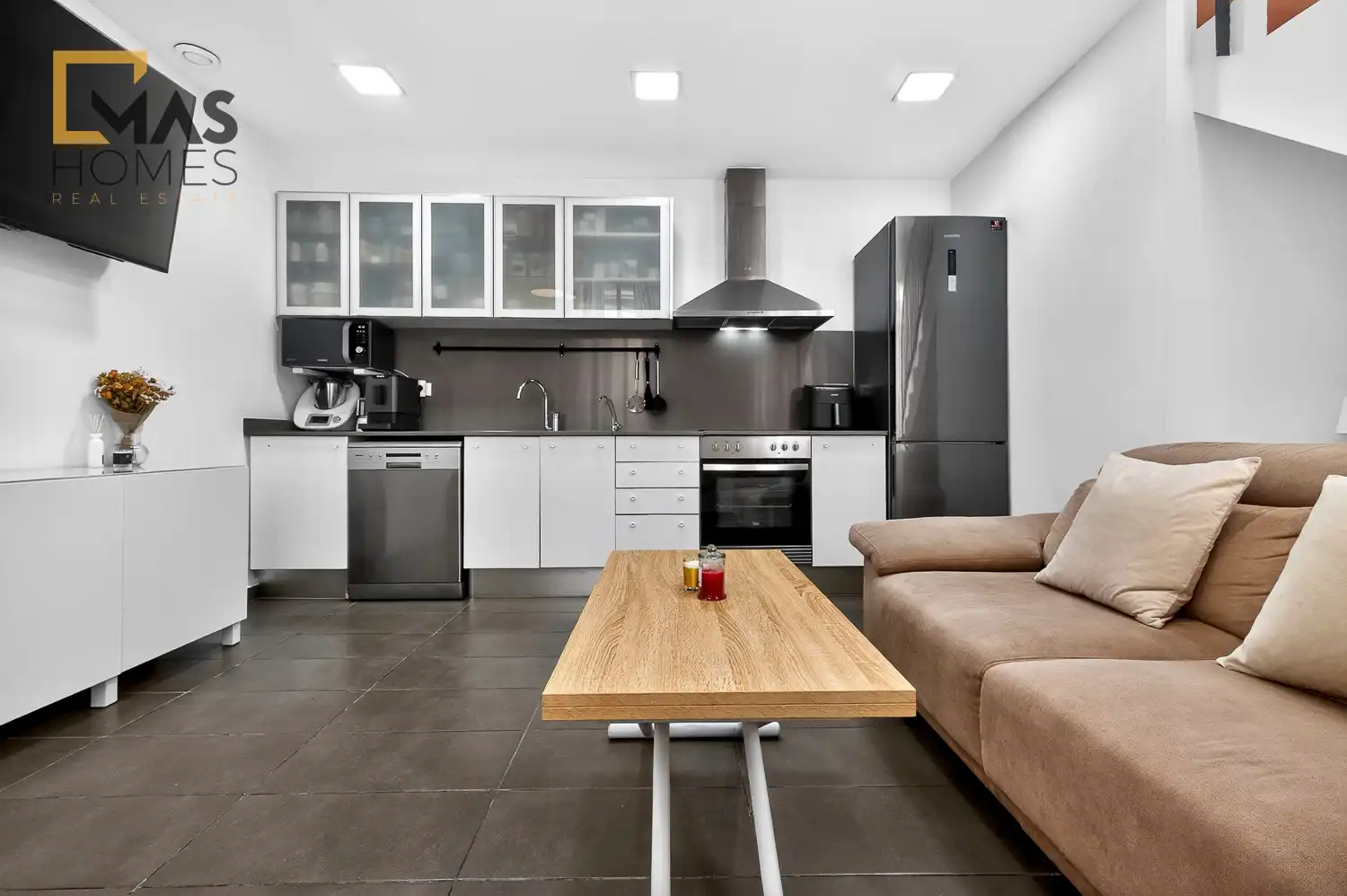 Cocina de Piso en venta en Martorell con Terraza