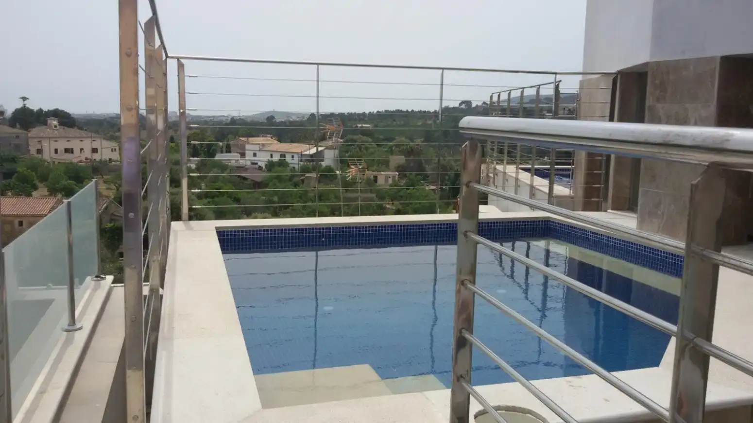 Piscina de Ático en venta en  Palma de Mallorca con Aire acondicionado, Calefacción y Parquet