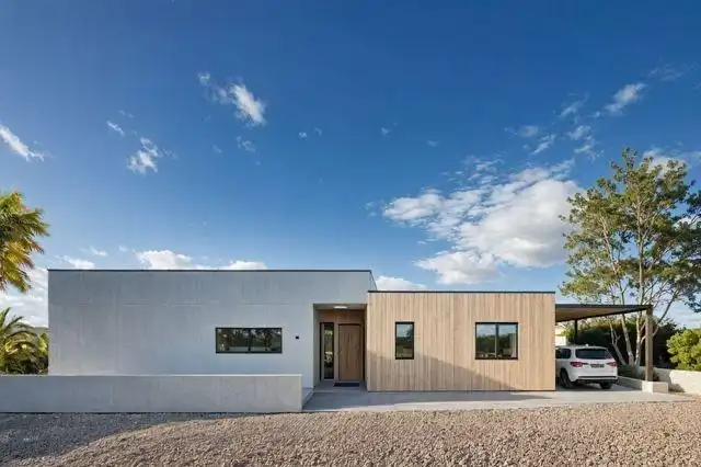 Exterior view of Houses for sale in Vilanova d'Escornalbou  with Air Conditioner, Private garden and Terrace