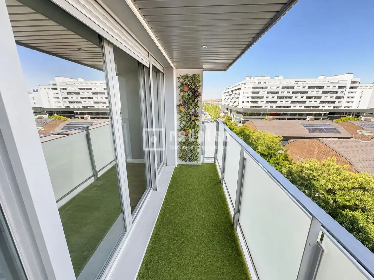 Terraza de Piso en venta en Rivas-Vaciamadrid con Aire acondicionado, Calefacción y Jardín privado