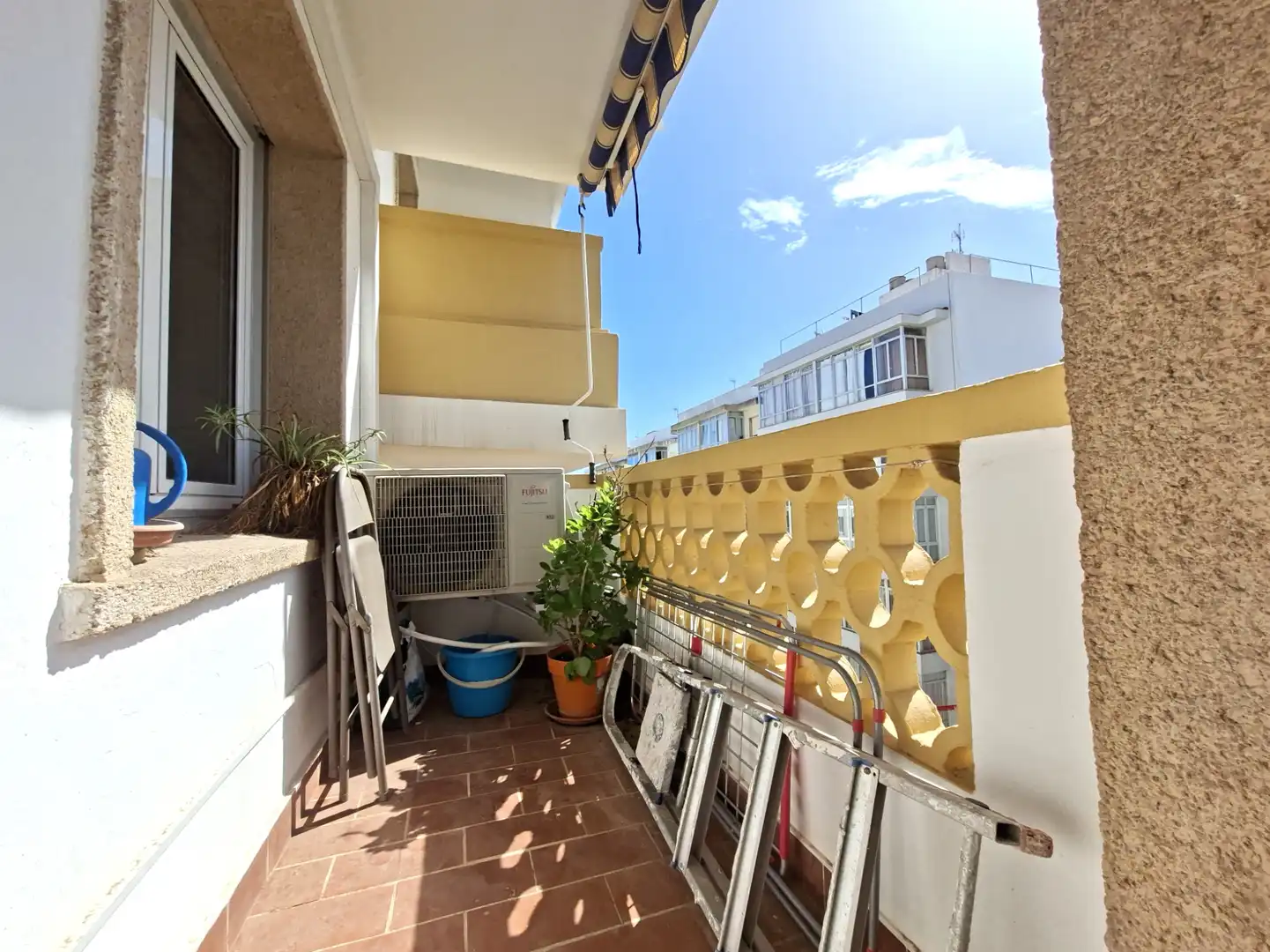 Balcony of Flat for sale in Maó - Mahón  with Air Conditioner, Furnished and Balcony