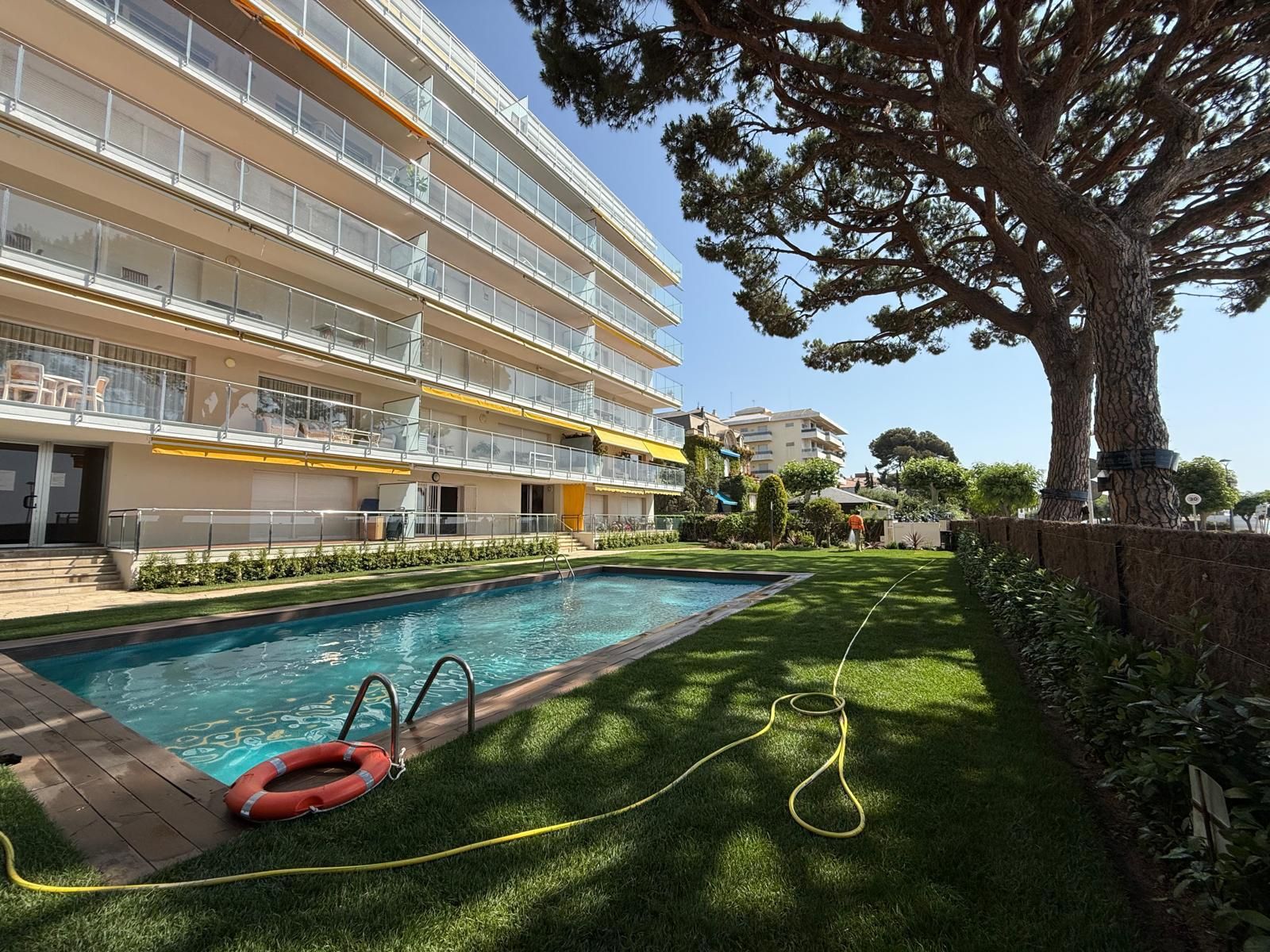 Swimming pool of Apartment for sale in Sant Vicenç de Montalt  with Heating, Parquet flooring and Terrace