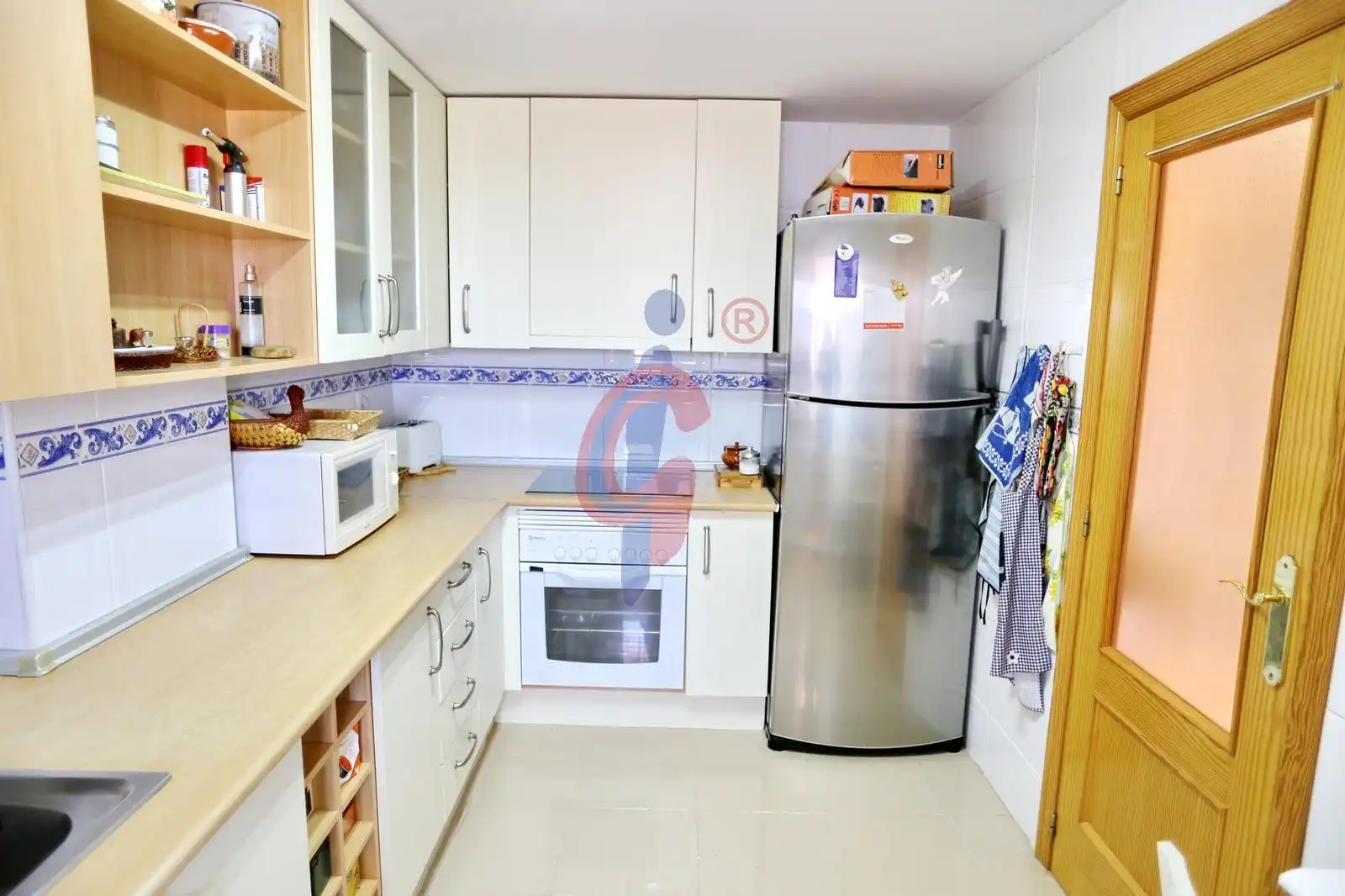 Cocina de Apartamento en venta en Guardamar del Segura con Jardín privado, Terraza y Trastero
