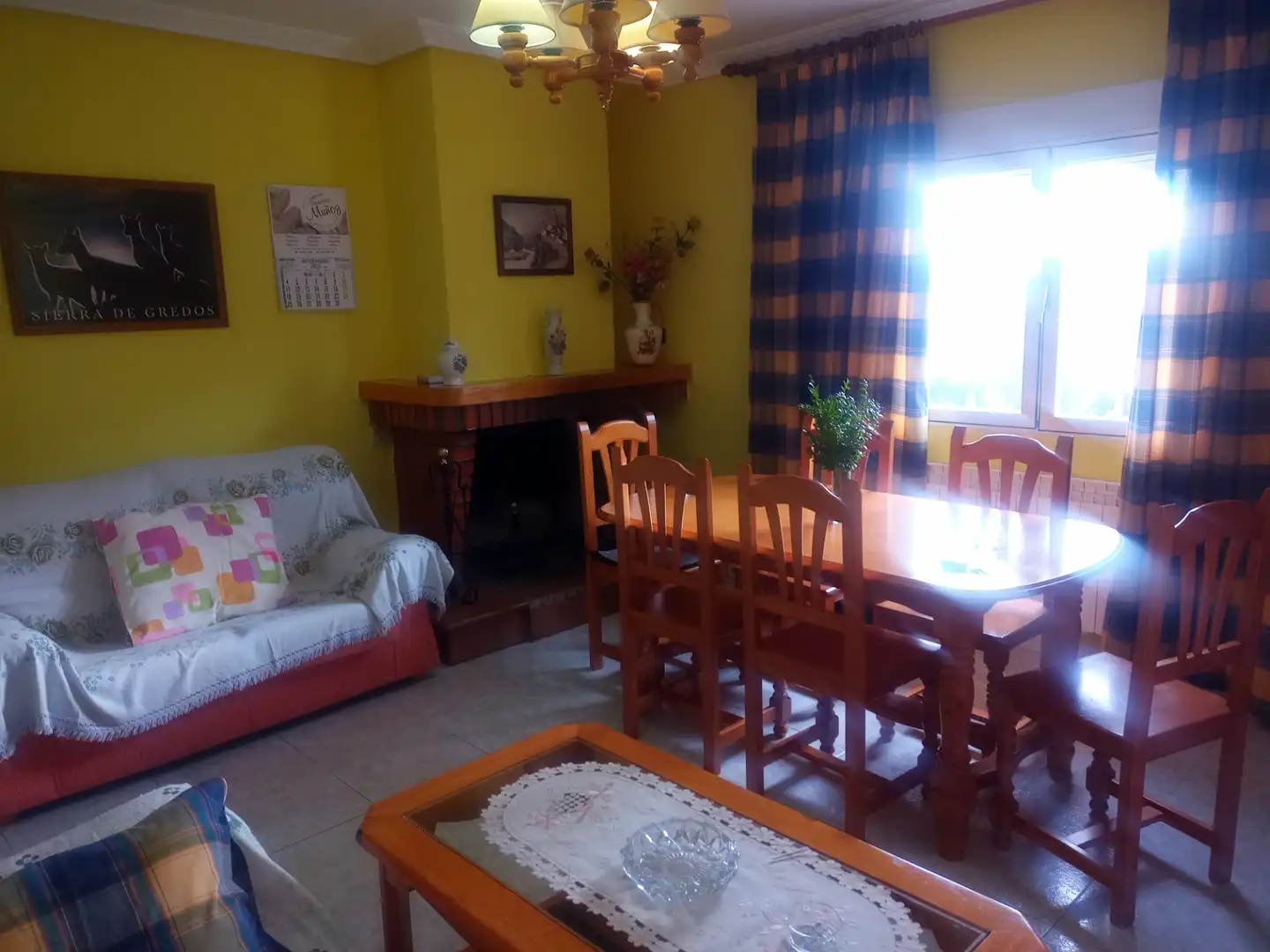 Comedor de Casa o chalet en venta en San Martín del Pimpollar con Calefacción, Jardín privado y Amueblado