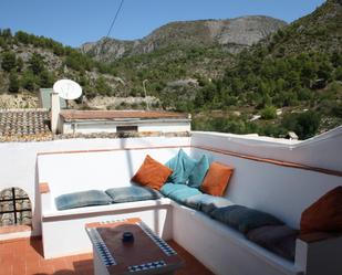 Terrassa de Casa o xalet en venda en Bolulla amb Calefacció, Jardí privat i Terrassa