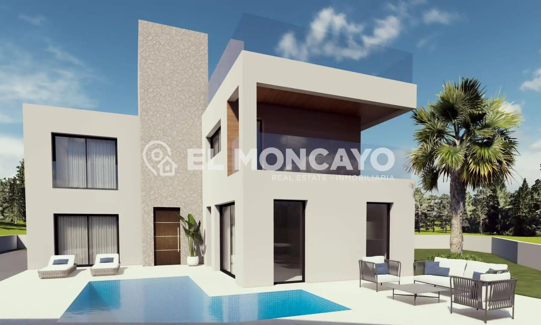 Vista exterior de Casa o xalet en venda en Rojales amb Jardí privat, Terrassa i Piscina