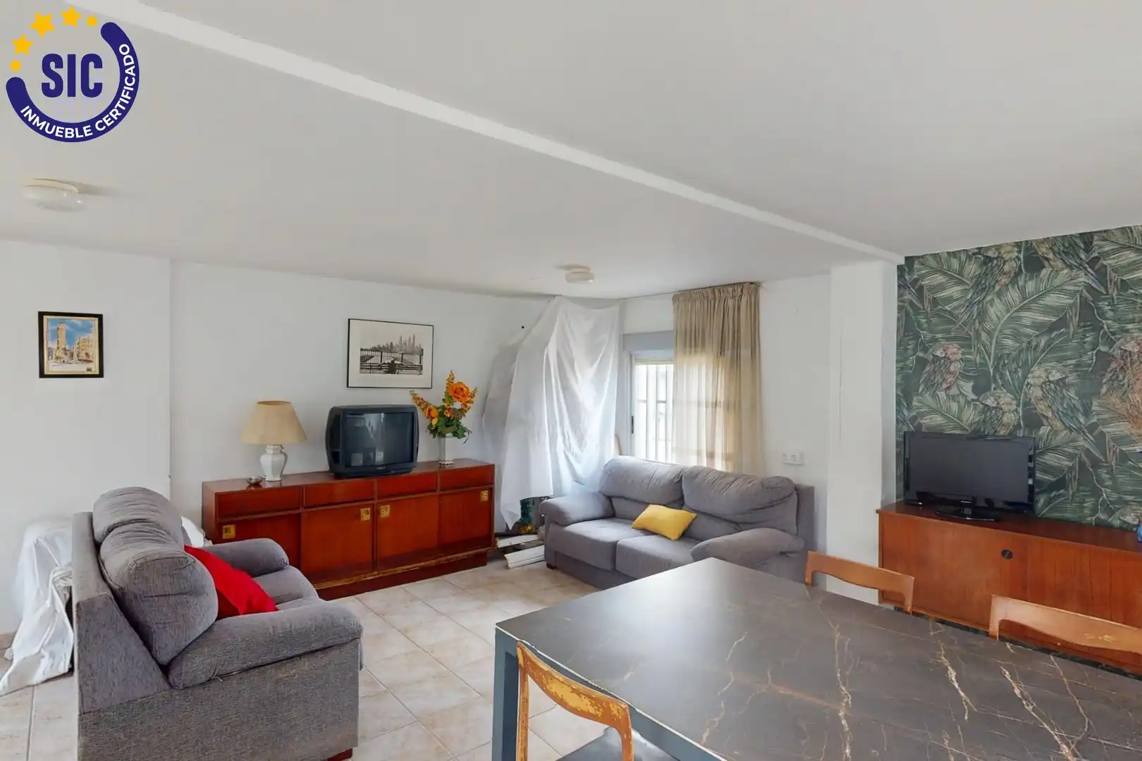 Sala de estar de Casa o chalet en venta en Benicasim / Benicàssim con Aire acondicionado, Jardín privado y Terraza