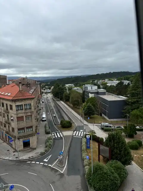 Vista exterior de Pis de lloguer en Santiago de Compostela  amb Moblat, Forn i Rentadora