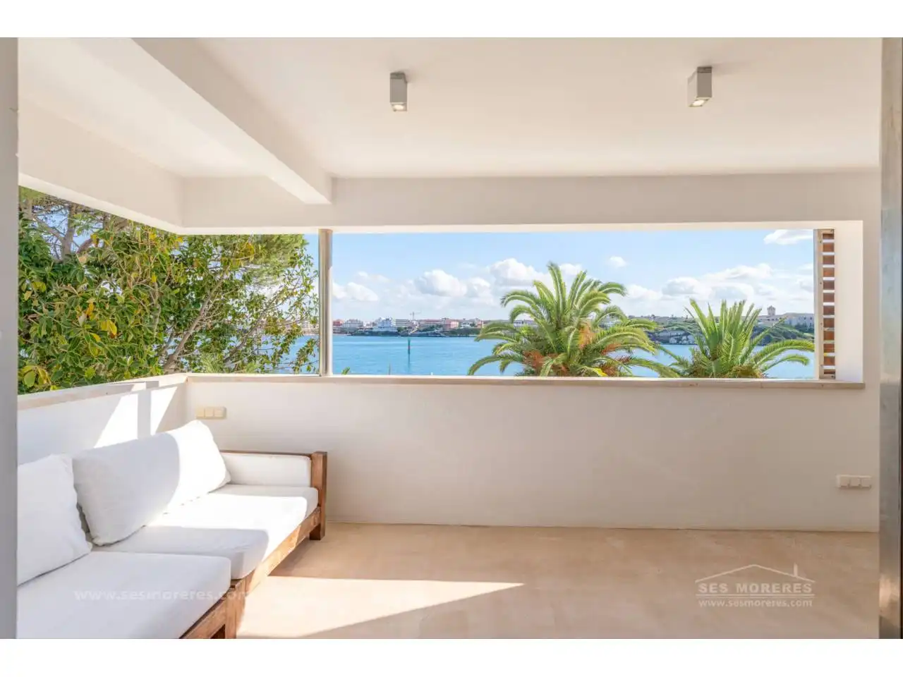 Terrassa de Casa o xalet en venda en Maó - Mahón amb Aire condicionat, Jardí privat i Terrassa