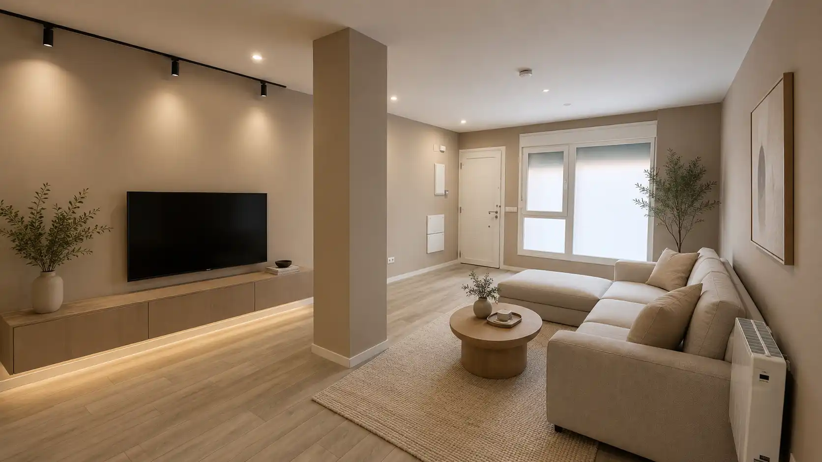 Sala d'estar de Apartament en venda en Valladolid amb Calefacció