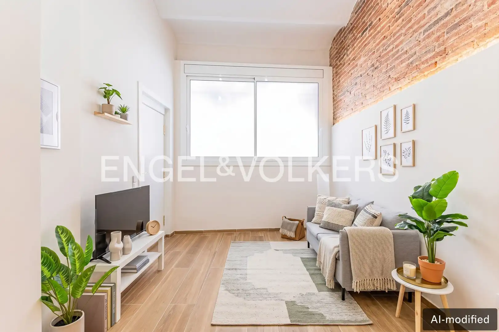 Sala d'estar de Apartament en venda en Barcelona amb Aire condicionat i Calefacció