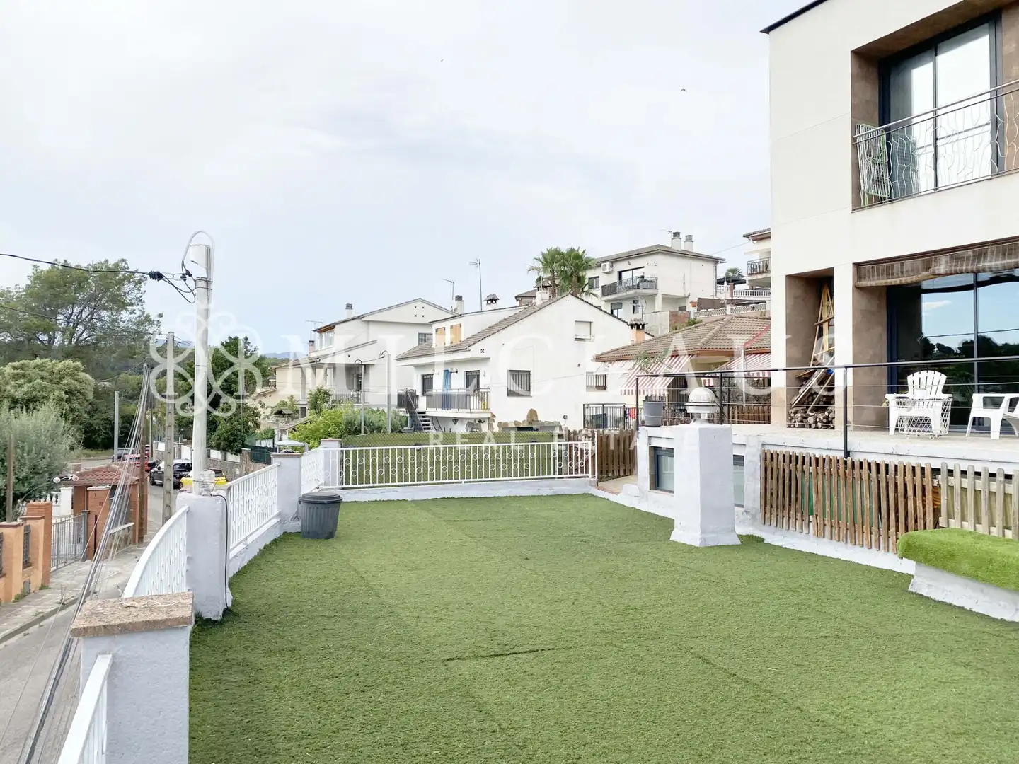 Terrasse von Haus oder Chalet zum Verkauf in Lliçà d'Amunt mit Klimaanlage, Heizung und Privatgarten