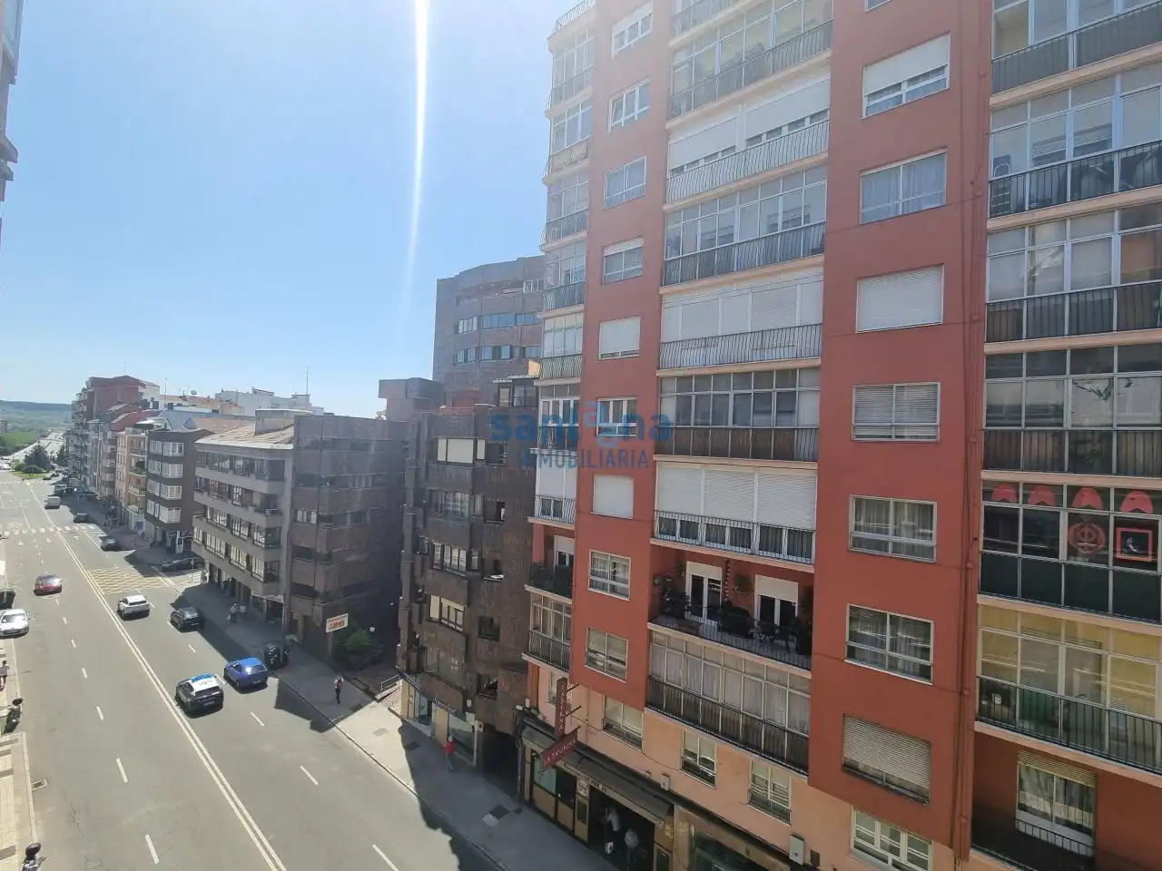 Exterior view of Flat for sale in León Capital   with Heating, Parquet flooring and Terrace