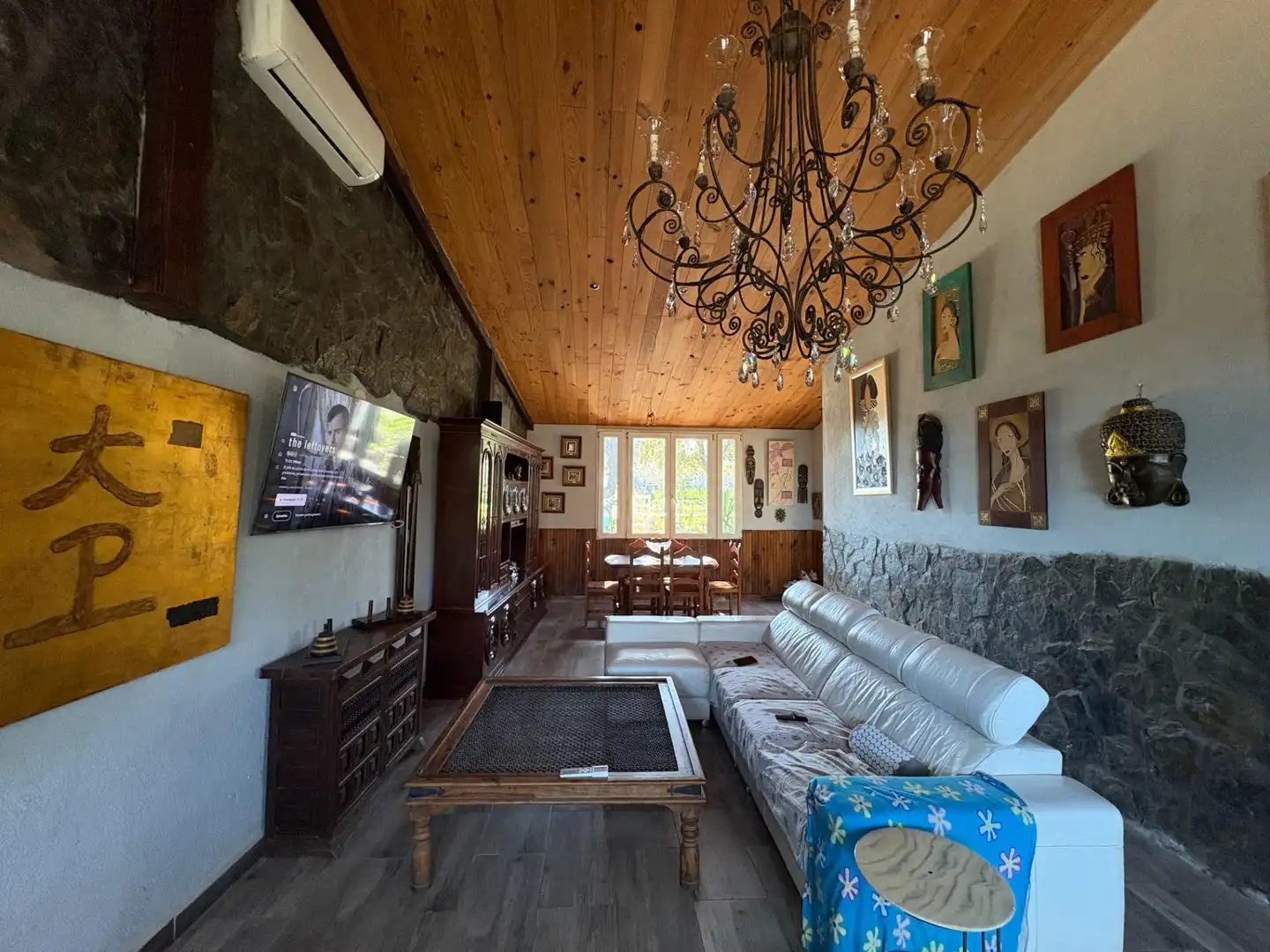 Sala d'estar de Casa o xalet en venda en Loranca de Tajuña amb Aire condicionat, Calefacció i Jardí privat